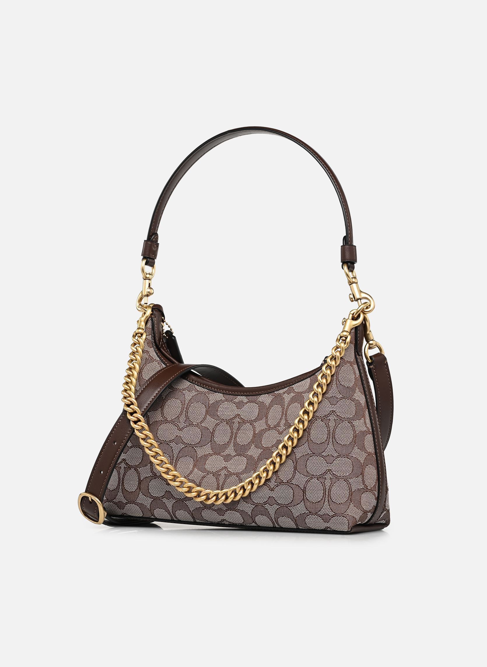 Sacs bandoulière Signature Jacquard Juliet Shoulder Bag 2 femme marron Coach Sacs bandoulière Signature Jacquard Juliet Shoulder Bag 2 femme marron B4/OAK MAPLE