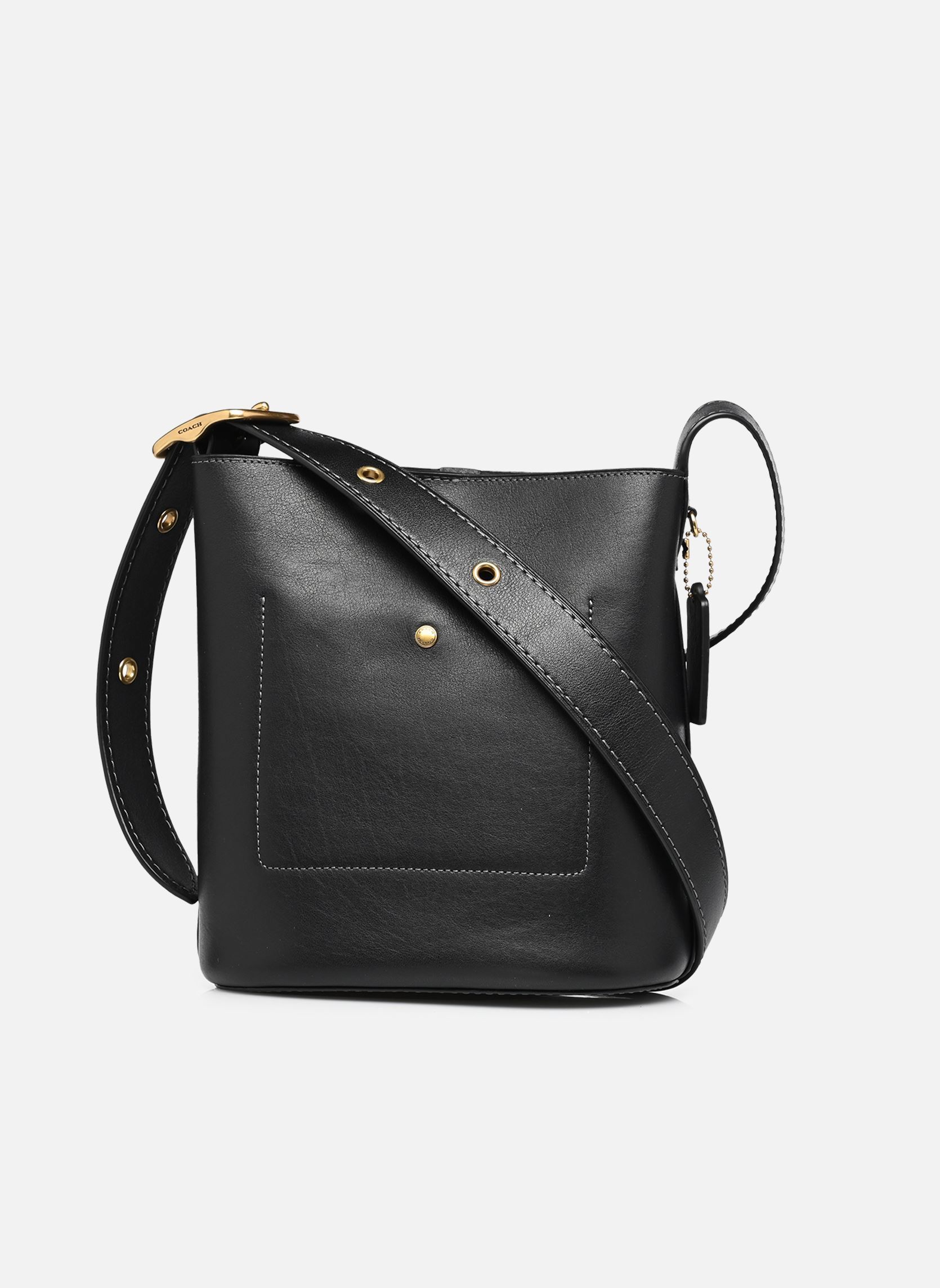 Sacs bandoulière Natural Grain Leather Bleecker Bucket Ba femme noir Coach Sacs bandoulière Natural Grain Leather Bleecker Bucket Ba femme noir B4/BLACK