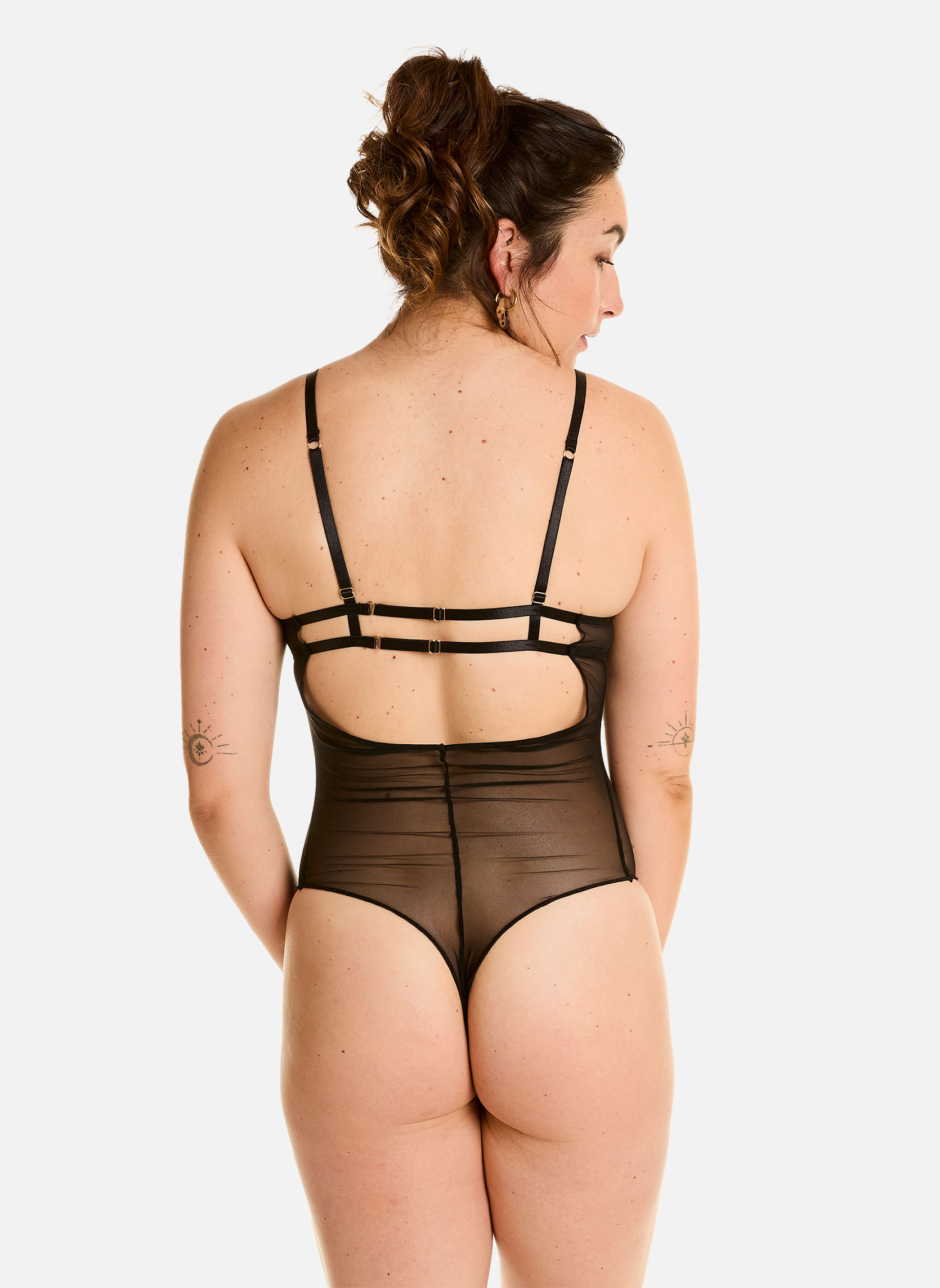 Brassières Body tanga noir/bleu Alcove femme noir Pomm'Poire Brassières Body tanga noir/bleu Alcove femme noir Noir