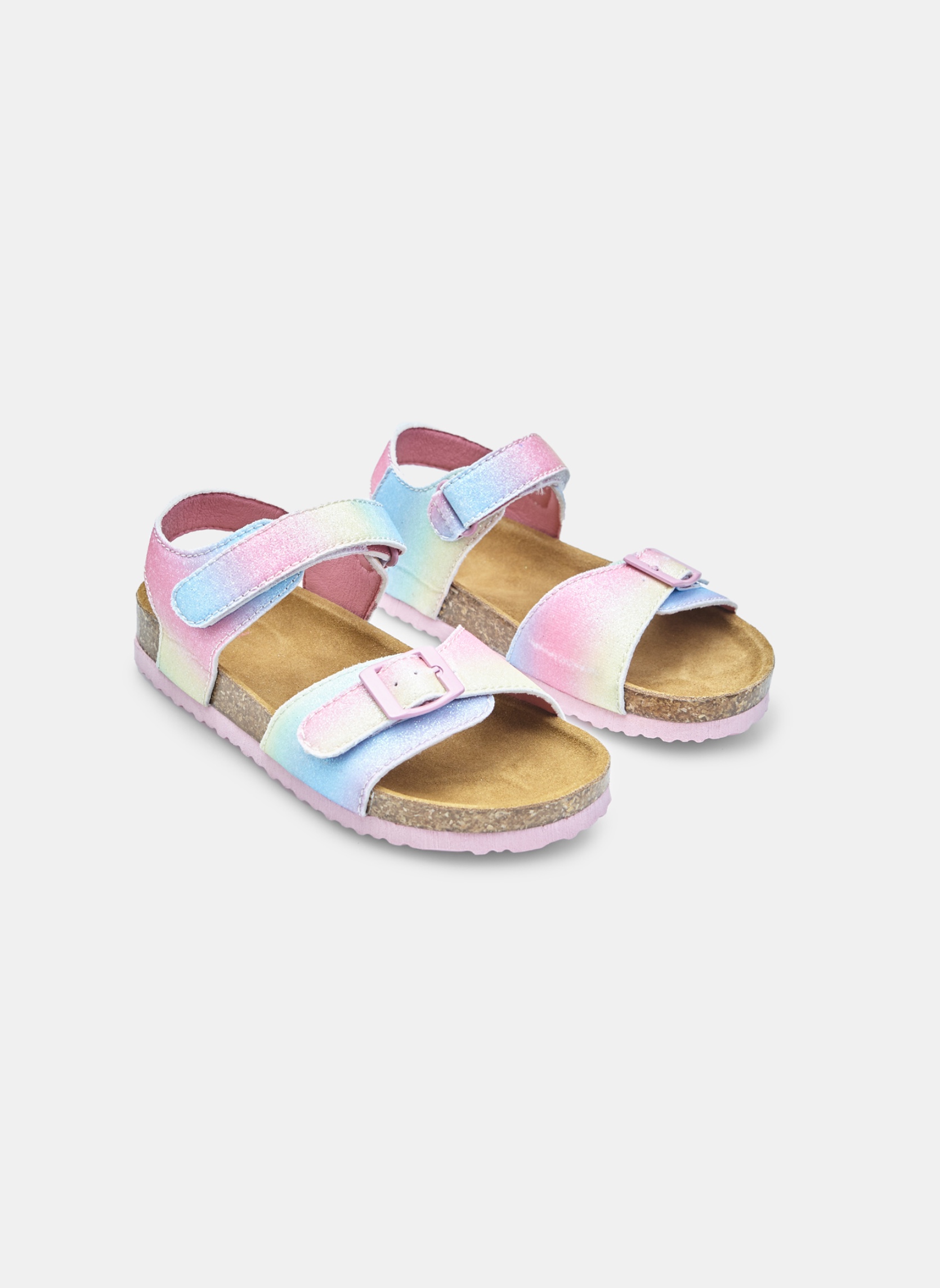 Générique Sandales Fille Fleurs, Sandales Pour Filles Confortables Pour