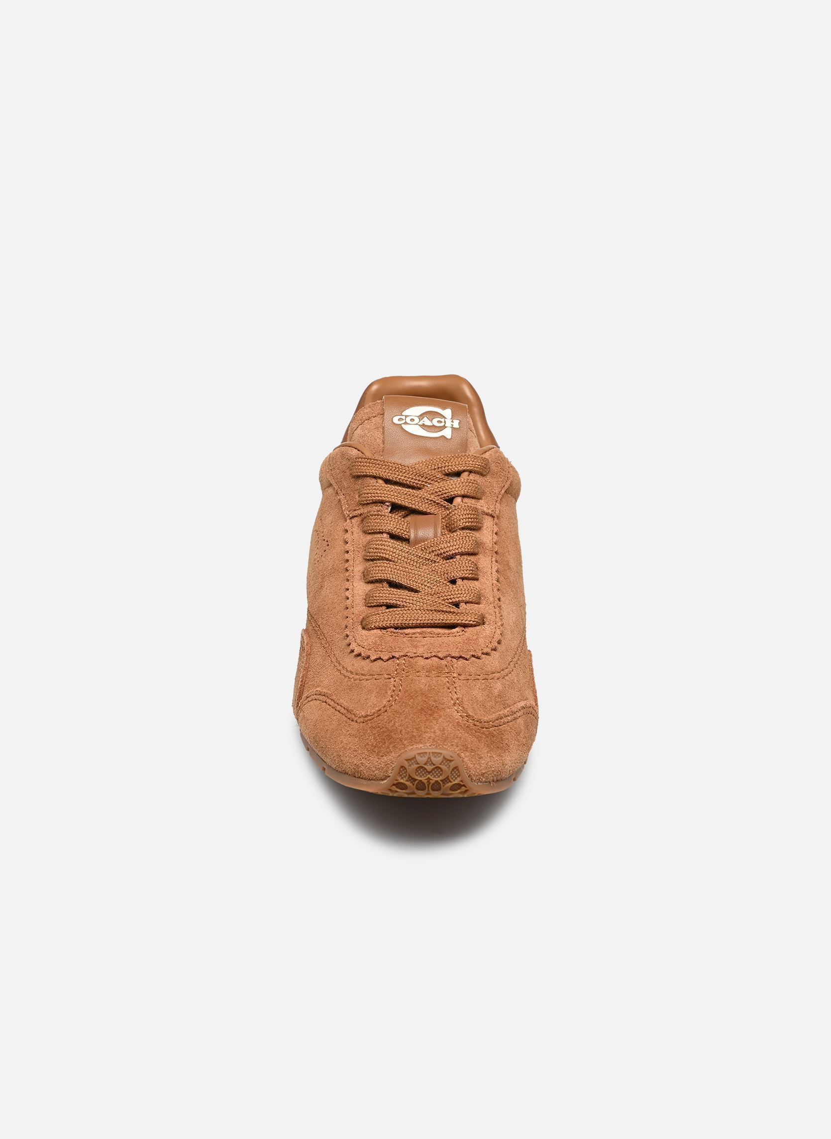 Baskets basses Coach Flat Sneaker femme marron Coach Baskets basses Coach Flat Sneaker femme marron SHADOW BROWN