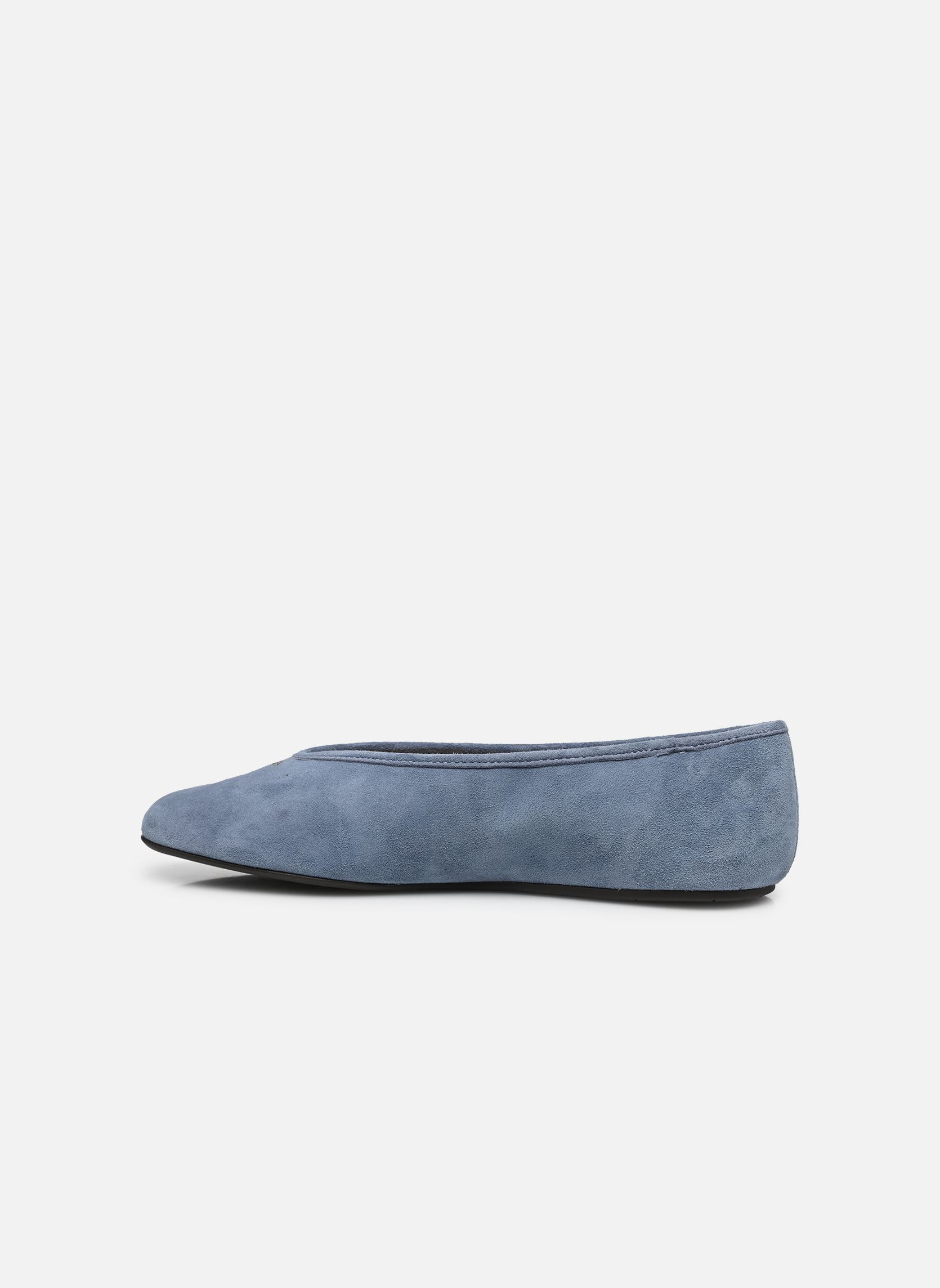 Ballerines classiques Houston Suede Ballet Flat femme bleu Coach Ballerines classiques Houston Suede Ballet Flat femme bleu LIGHT DENIM