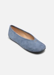 Ballerines classiques Houston Suede Ballet Flat femme bleu