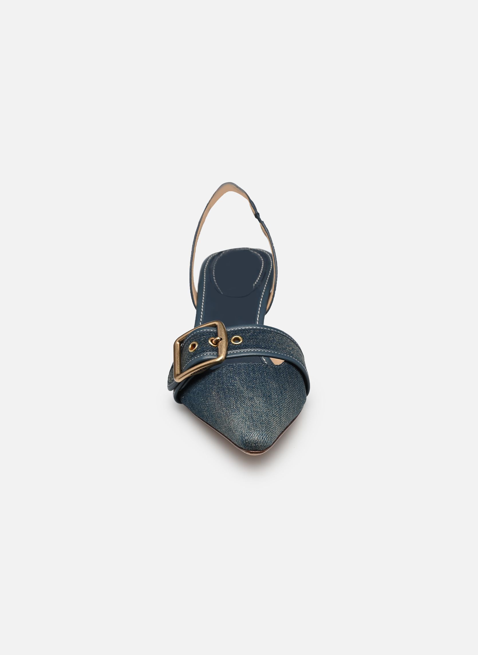 Slingback pumps Margot Loved Denim Slingback dames blauw Coach Slingback pumps Margot Loved Denim Slingback dames blauw DARK INDIGO