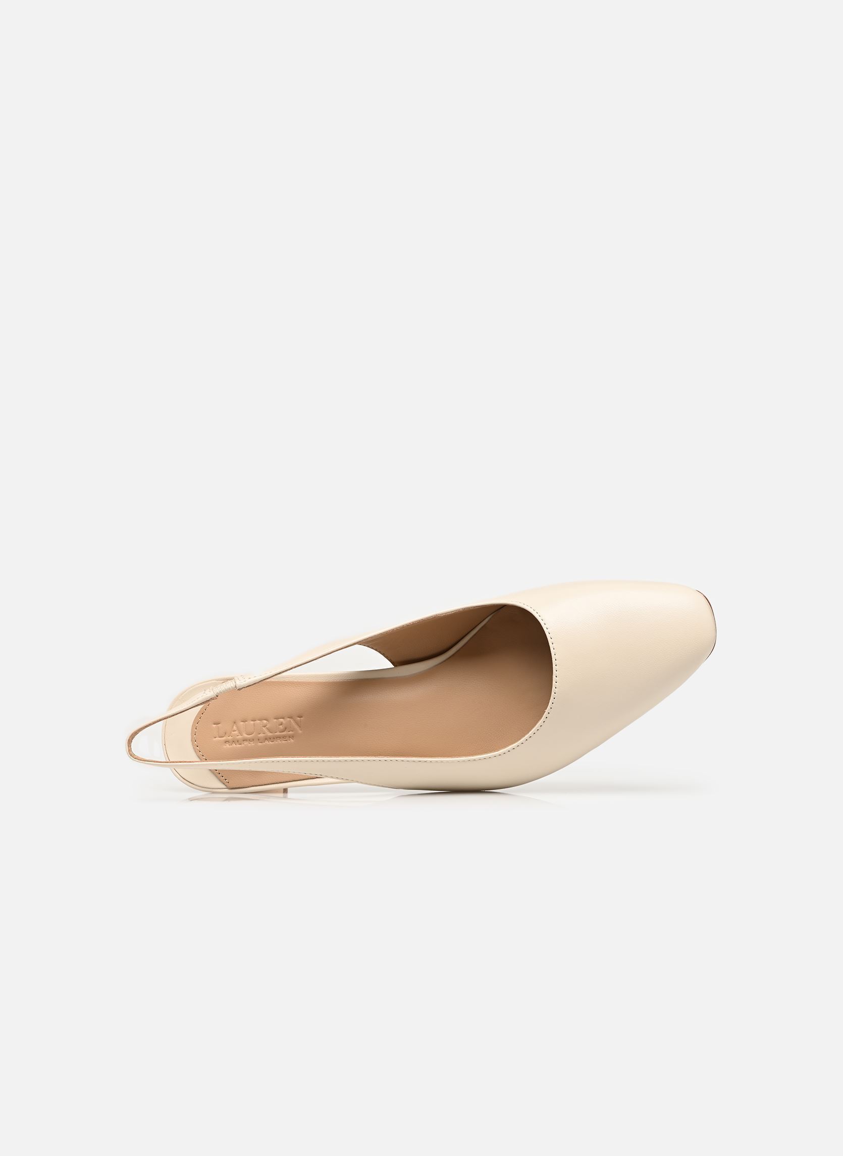Slingback pumps Klaire-Pumps-Slingback dames wit Lauren Ralph Lauren Slingback pumps Klaire-Pumps-Slingback dames wit SOFT WHITE