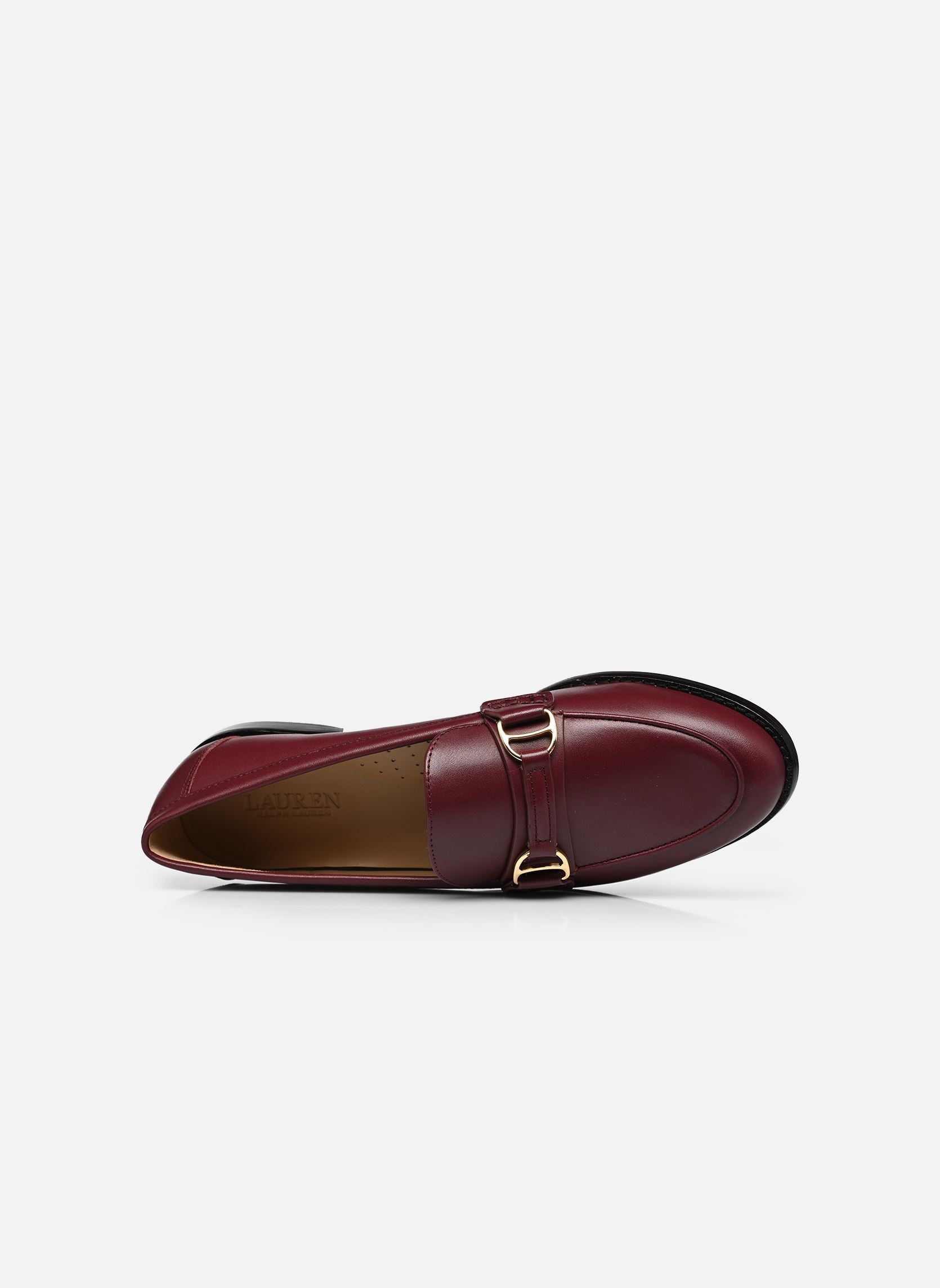 Mocassins Tasha Loafer-Flats-Loafer dames bordeaux Lauren Ralph Lauren Mocassins Tasha Loafer-Flats-Loafer dames bordeaux DARK GARNET