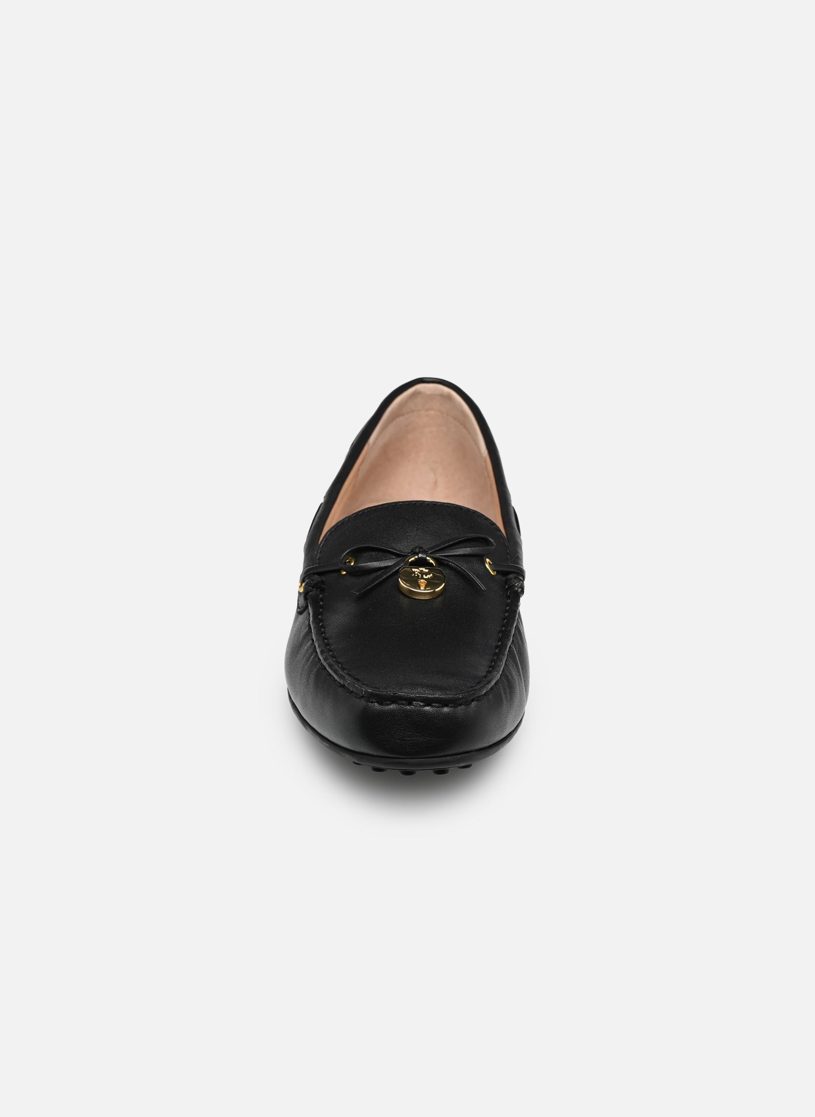 Mocassins Wylie-Flats-Driver dames zwart Lauren Ralph Lauren Mocassins Wylie-Flats-Driver dames zwart BLACK