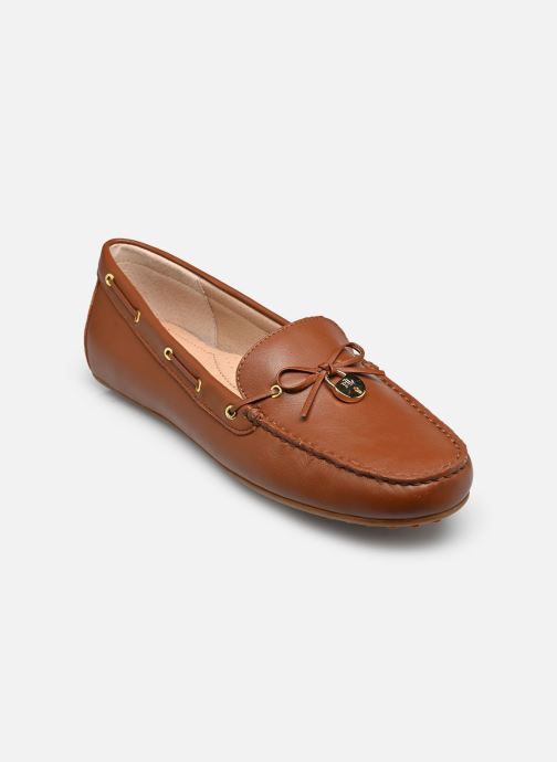 Lauren Ralph Lauren Mocassins Wylie-Flats-Driver dames bruin