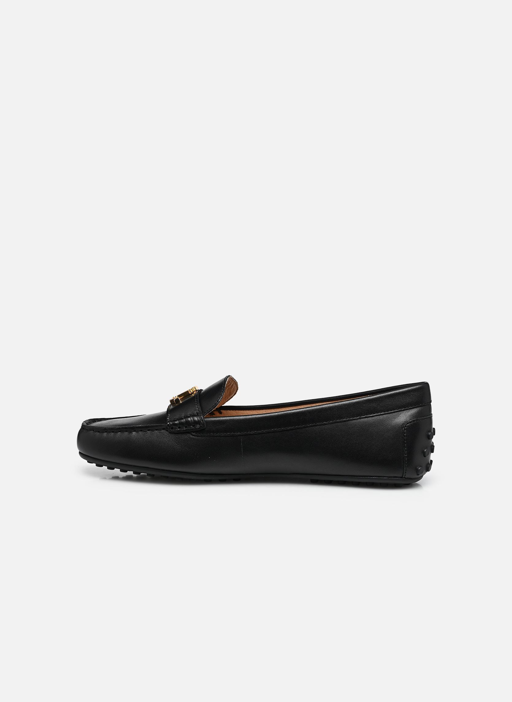 Mocassins Barnsbury-Flats-Driver N femme noir Lauren Ralph Lauren Mocassins Barnsbury-Flats-Driver N femme noir BLACK