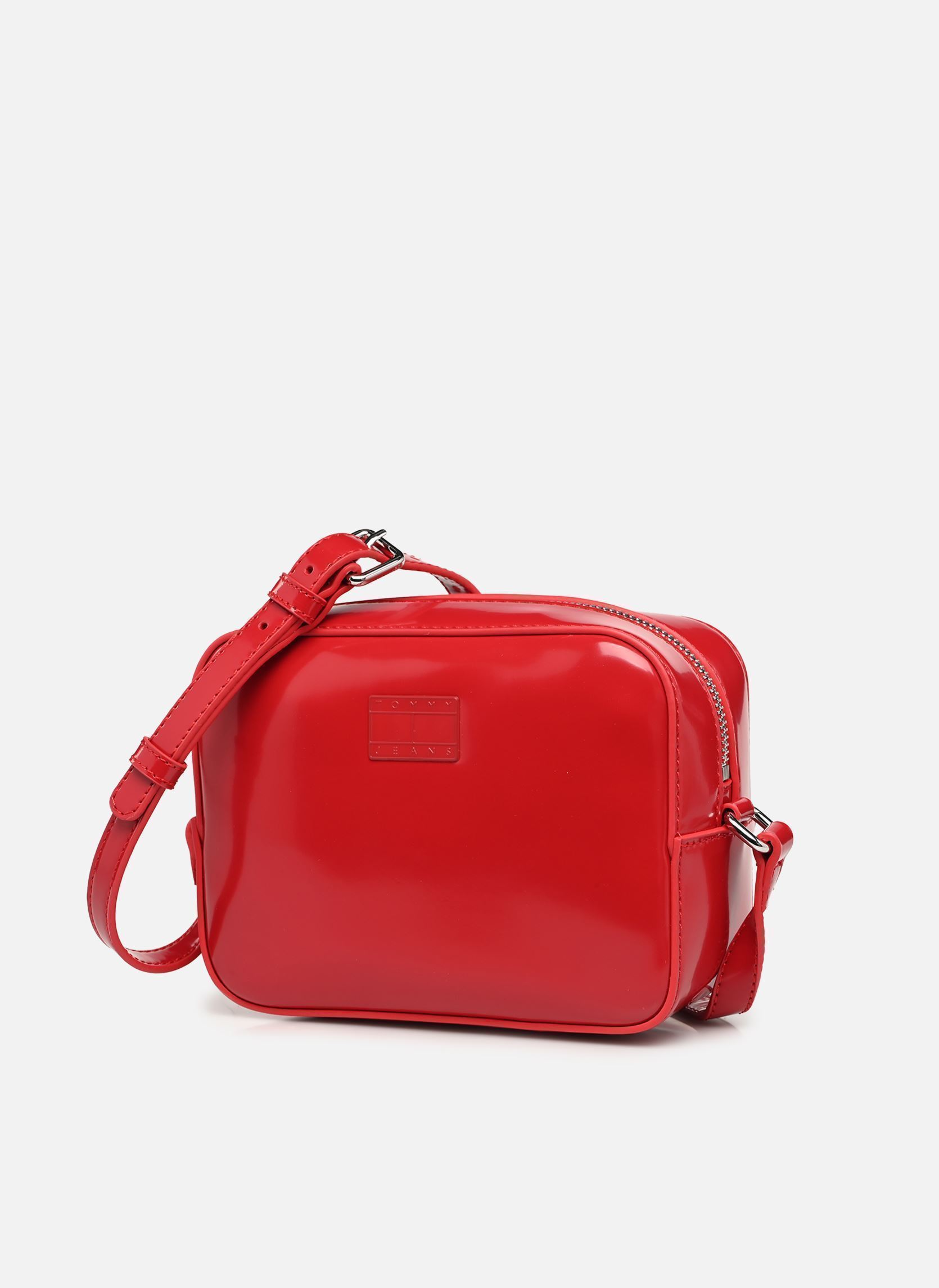 Schoudertassen TJW MUST CAMERA BAG NEW dames rood Tommy Hilfiger Schoudertassen TJW MUST CAMERA BAG NEW dames rood SAPPHIRE RED