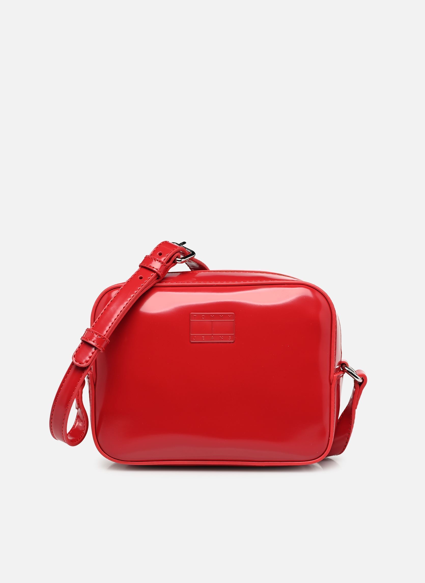 Schoudertassen TJW MUST CAMERA BAG NEW dames rood Tommy Hilfiger Schoudertassen TJW MUST CAMERA BAG NEW dames rood SAPPHIRE RED