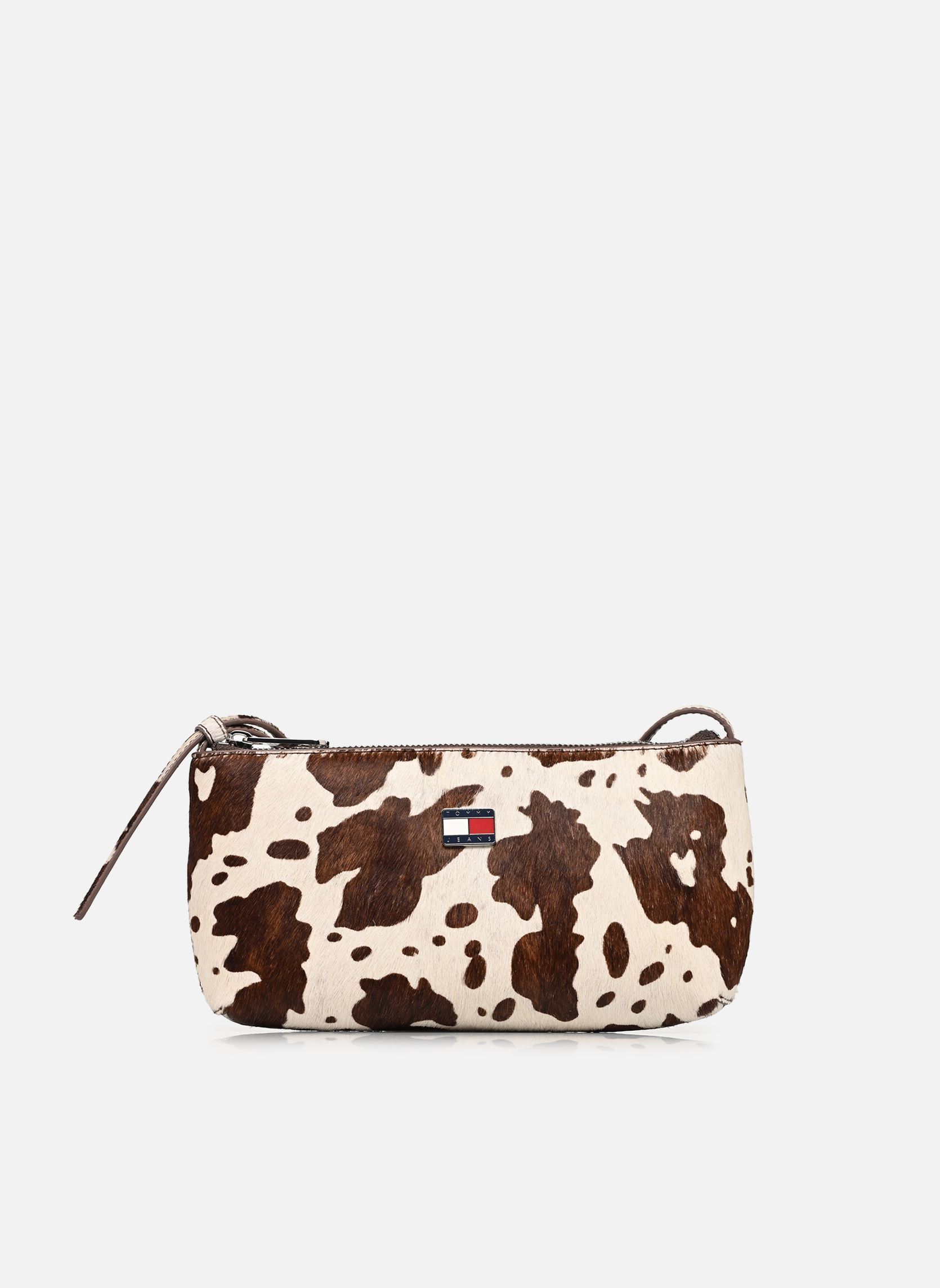 Schoudertassen TJW MUST COW SHOULDER BAG dames bruin Tommy Hilfiger Schoudertassen TJW MUST COW SHOULDER BAG dames bruin COW PRINT