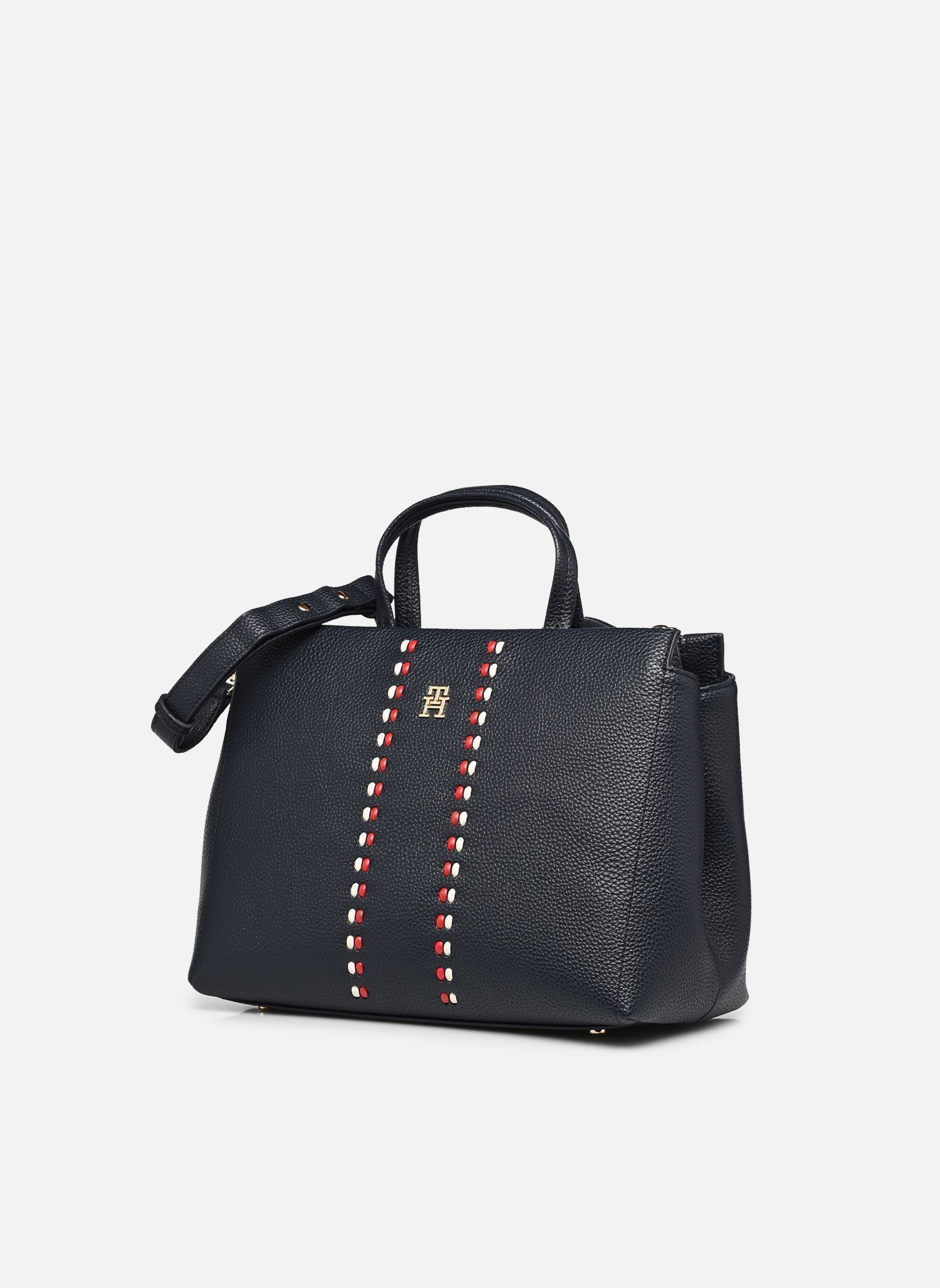 Sacs à main TH TIMELESS SATCHEL NEW femme bleu Tommy Hilfiger Sacs à main TH TIMELESS SATCHEL NEW femme bleu SPACE BLUE