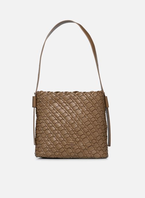 Tommy Hilfiger Sacs bandoulière TH BRAIDED SHOULDER BAG femme marron