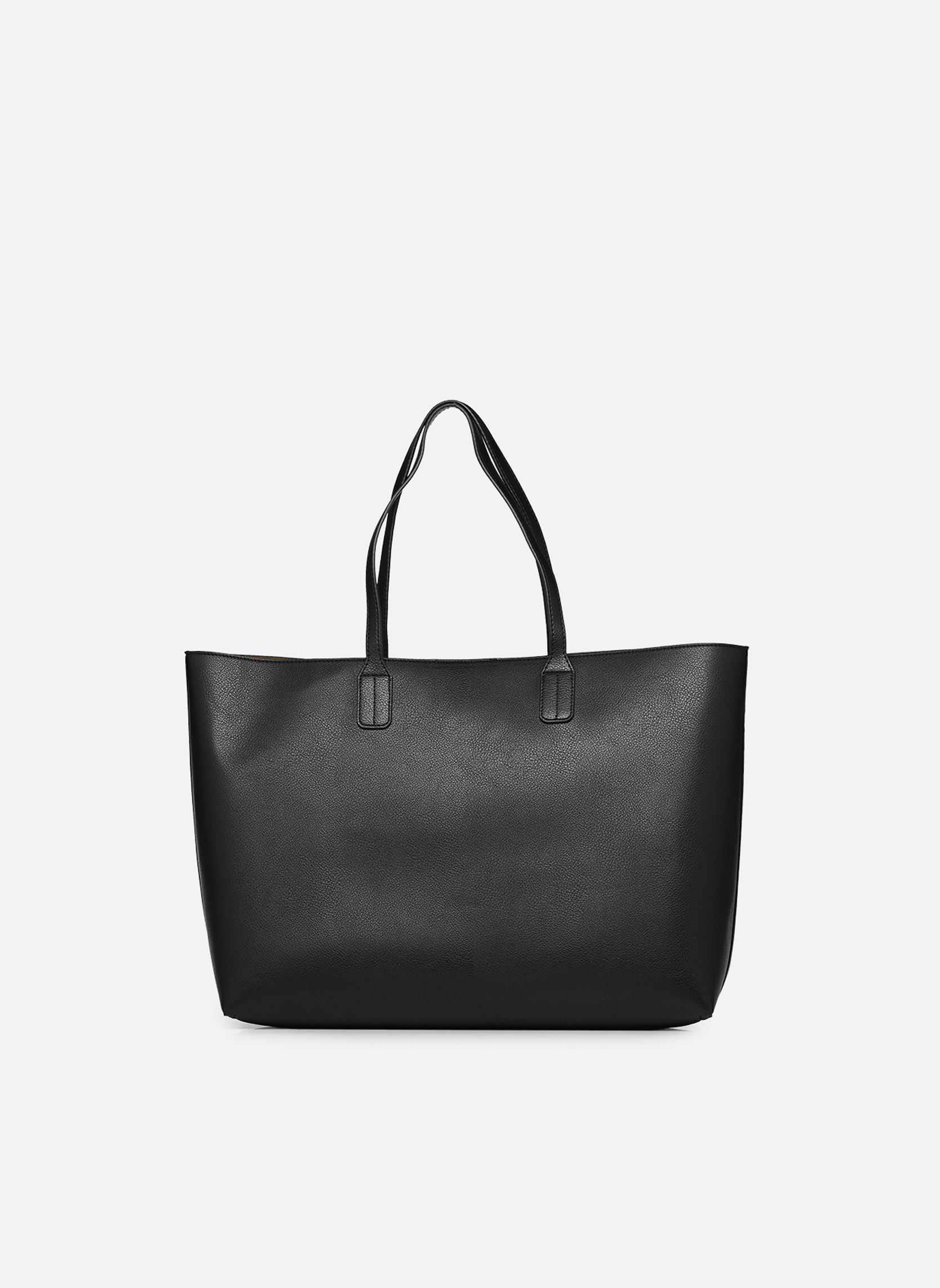 Cabas TH ICON TOTE femme noir Tommy Hilfiger Cabas TH ICON TOTE femme noir BLACK