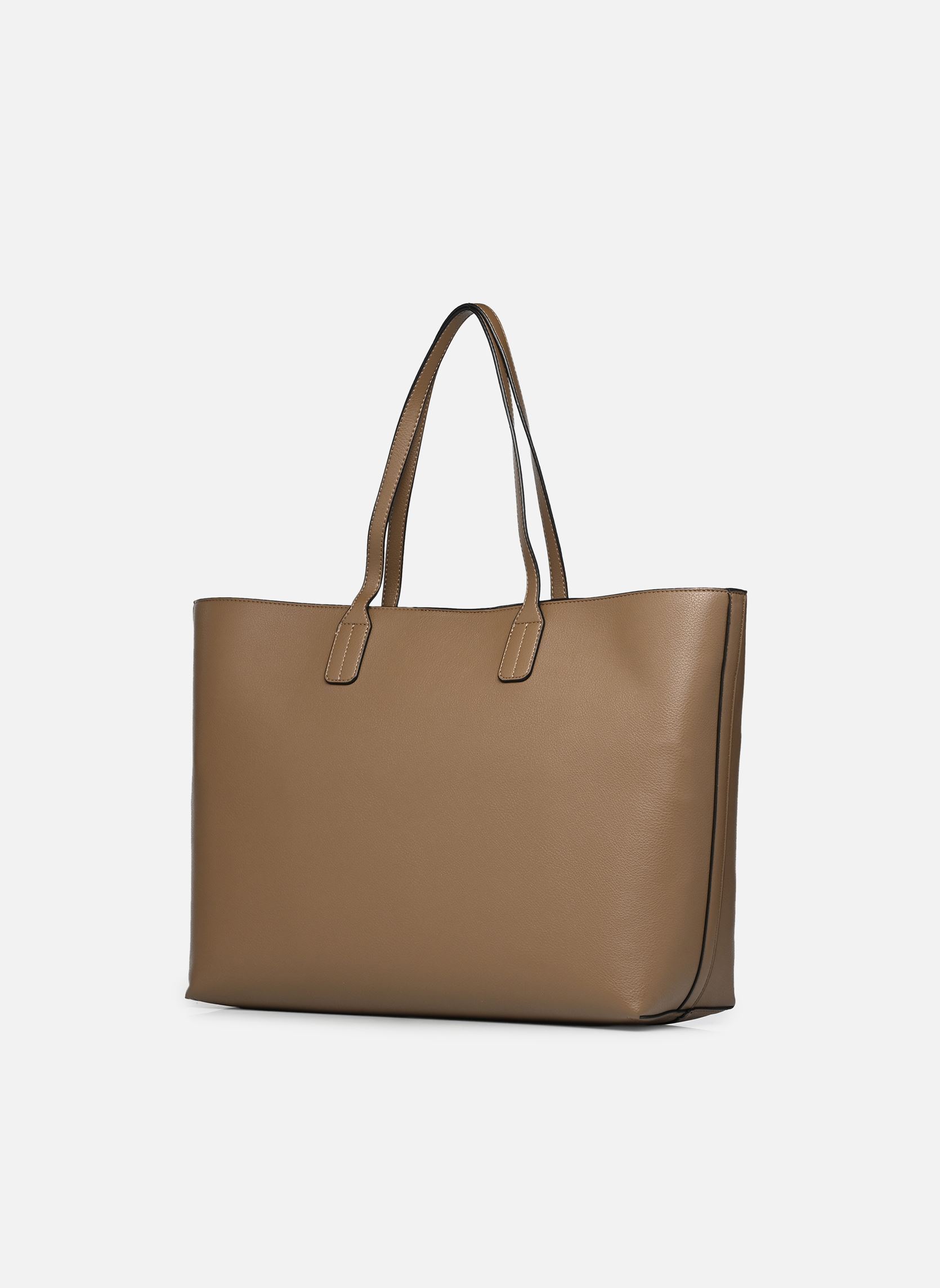 Cabas TH ICON TOTE femme marron Tommy Hilfiger Cabas TH ICON TOTE femme marron NORDIC TAUPE