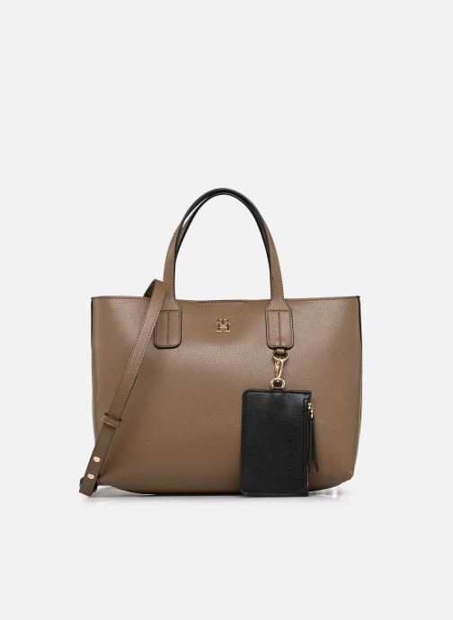 Tommy Hilfiger Grote winkelzak TH ICON MINI TOTE dames bruin