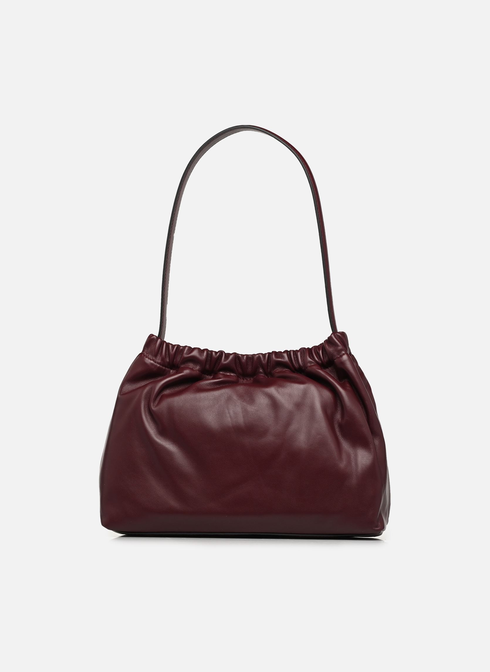 Schoudertassen SOFT LEATHER SHOULDER BAG dames bordeaux Tommy Hilfiger Schoudertassen SOFT LEATHER SHOULDER BAG dames bordeaux MARZEMINO