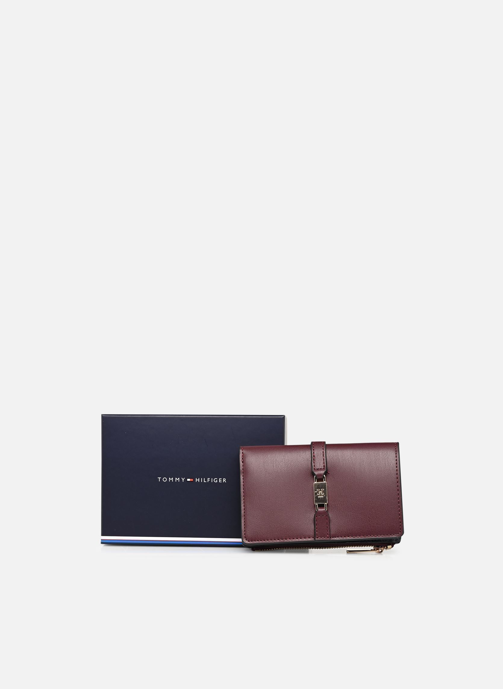 Geldbeutel TH GLAM BIFOLD WALLET damen bordeaux Tommy Hilfiger Geldbeutel TH GLAM BIFOLD WALLET damen bordeaux MARZEMINO