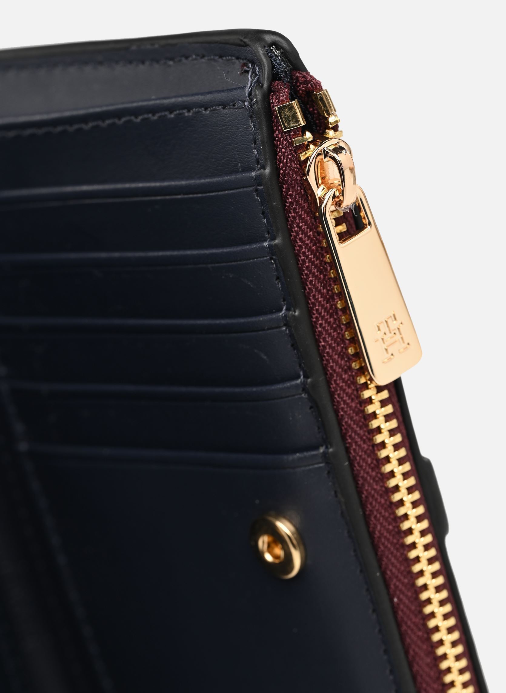 Geldbeutel TH GLAM BIFOLD WALLET damen bordeaux Tommy Hilfiger Geldbeutel TH GLAM BIFOLD WALLET damen bordeaux MARZEMINO