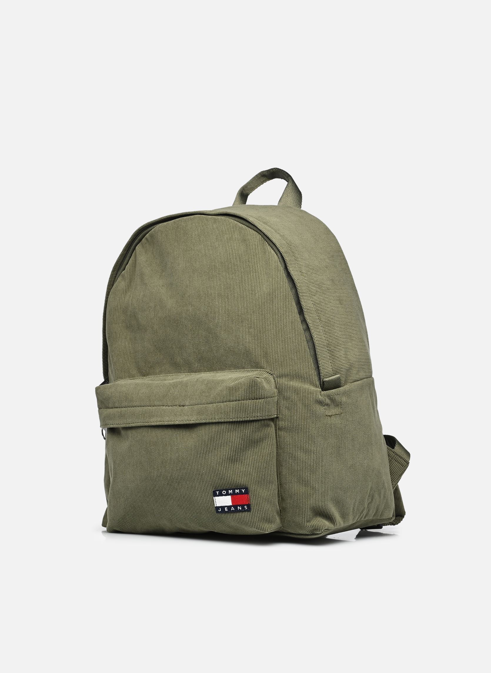Sacs à dos TJM ESS DAILY CORD BACKPACK homme vert Tommy Hilfiger Sacs à dos TJM ESS DAILY CORD BACKPACK homme vert DARK GREENERY