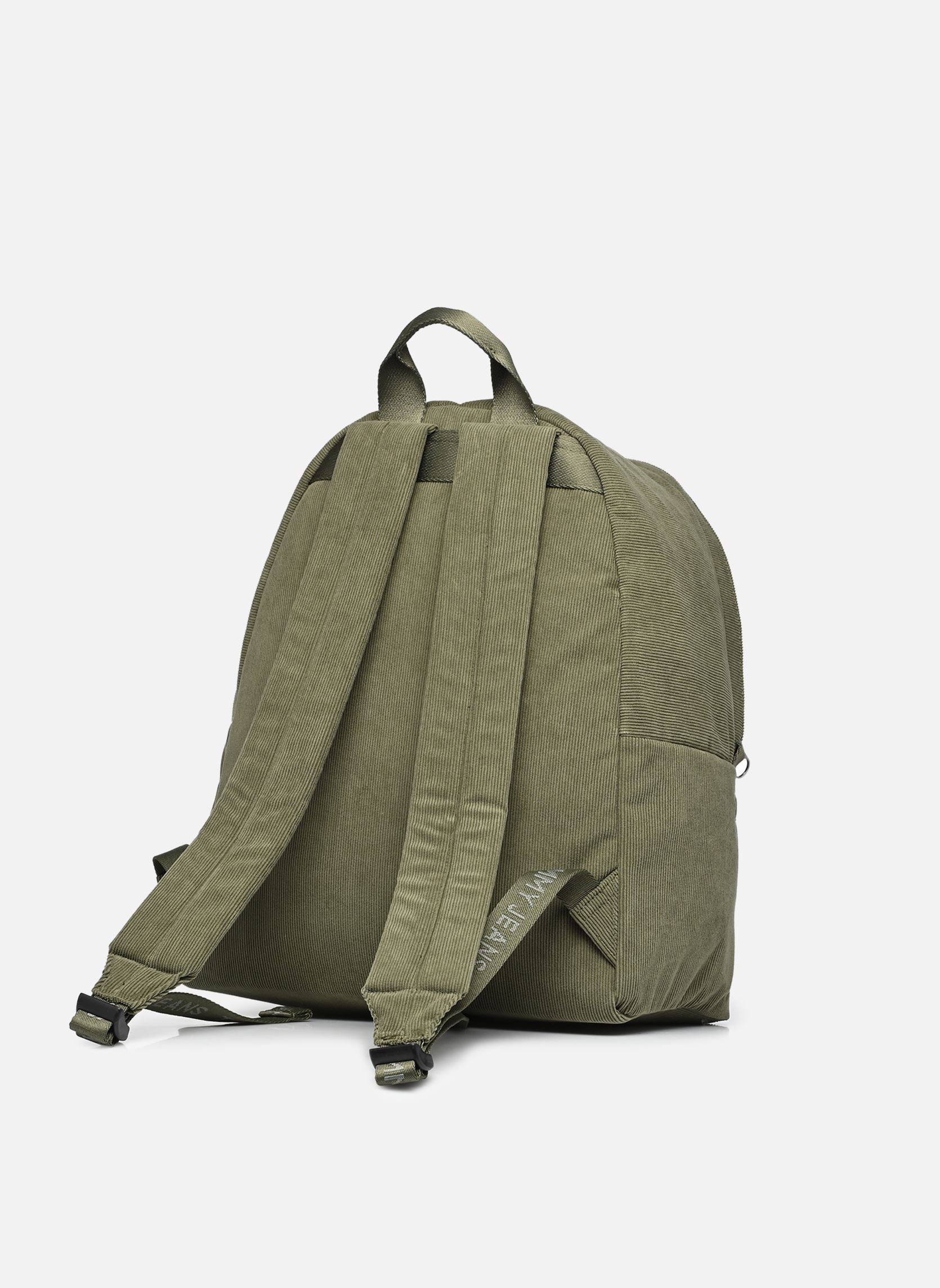 Sacs à dos TJM ESS DAILY CORD BACKPACK homme vert Tommy Hilfiger Sacs à dos TJM ESS DAILY CORD BACKPACK homme vert DARK GREENERY