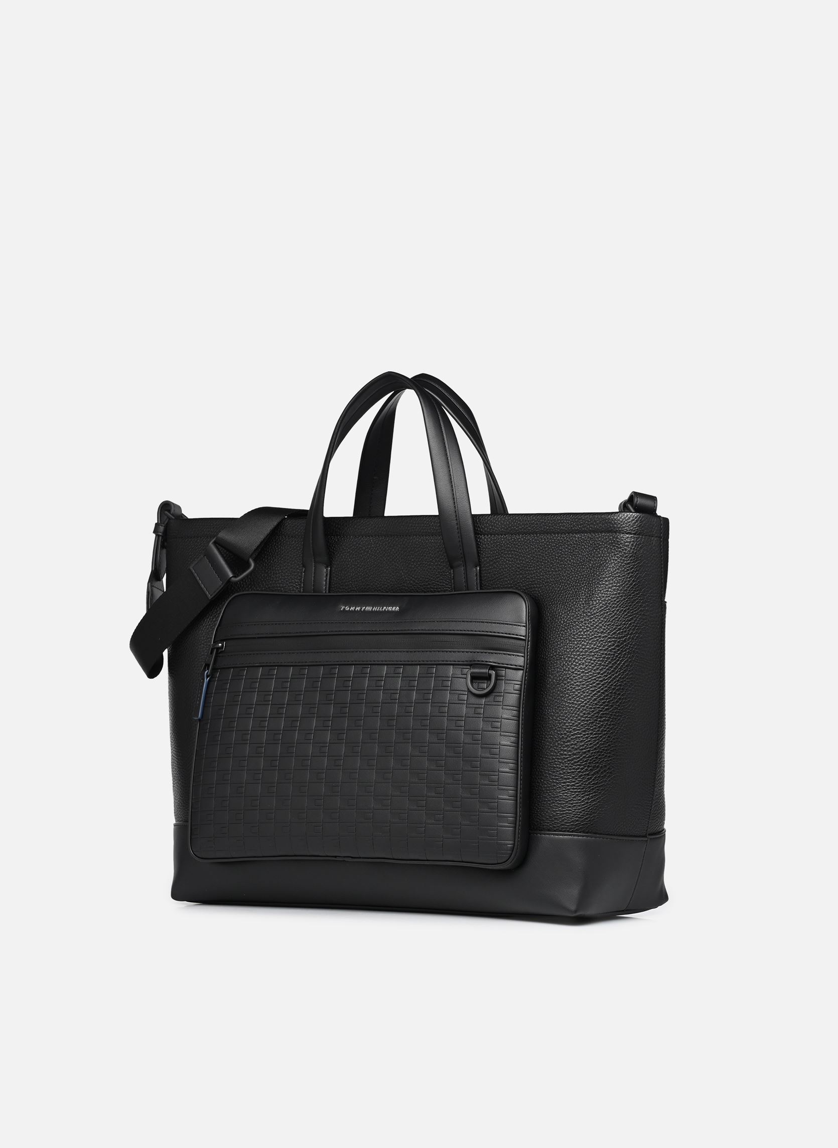 Reistassen TH MODERN TOTE NEW heren zwart Tommy Hilfiger Reistassen TH MODERN TOTE NEW heren zwart BLACK