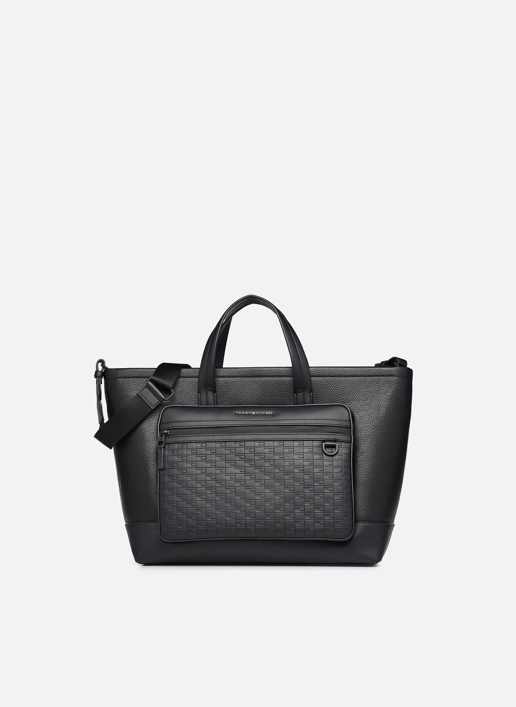 Reistassen TH MODERN TOTE NEW heren zwart Tommy Hilfiger Reistassen TH MODERN TOTE NEW heren zwart BLACK