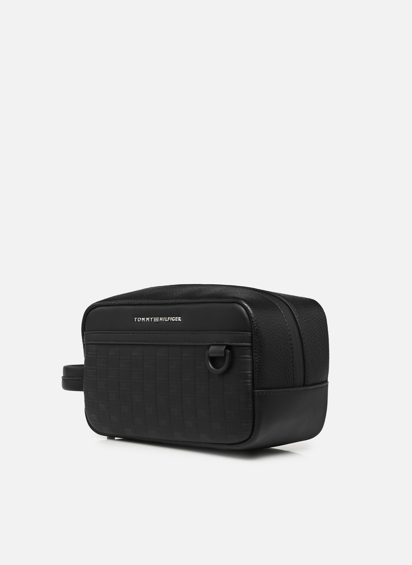 Kulturbeutel TH MODERN WASHBAG herren schwarz Tommy Hilfiger Kulturbeutel TH MODERN WASHBAG herren schwarz BLACK