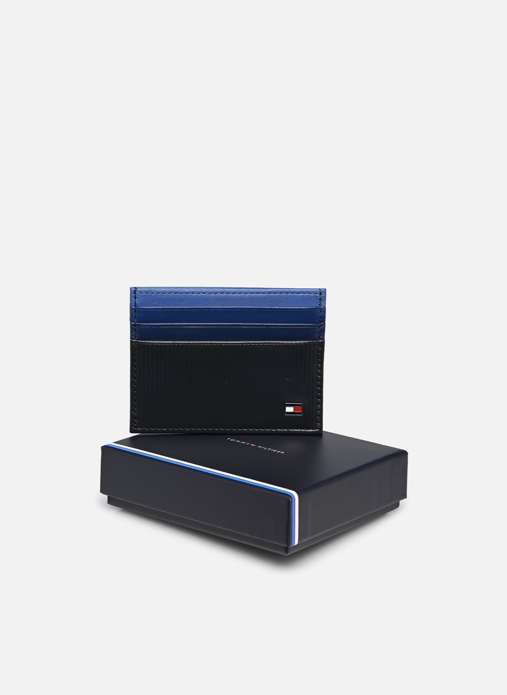 Porte-cartes TH FLAG CC HOLDER NEW homme bleu Tommy Hilfiger Porte-cartes TH FLAG CC HOLDER NEW homme bleu SPACE BLUE