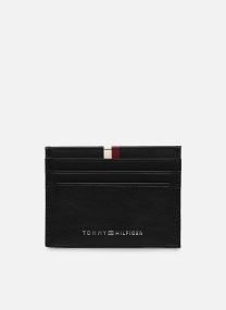 Porte-cartes TH PREM LEA CC HOLDER homme noir