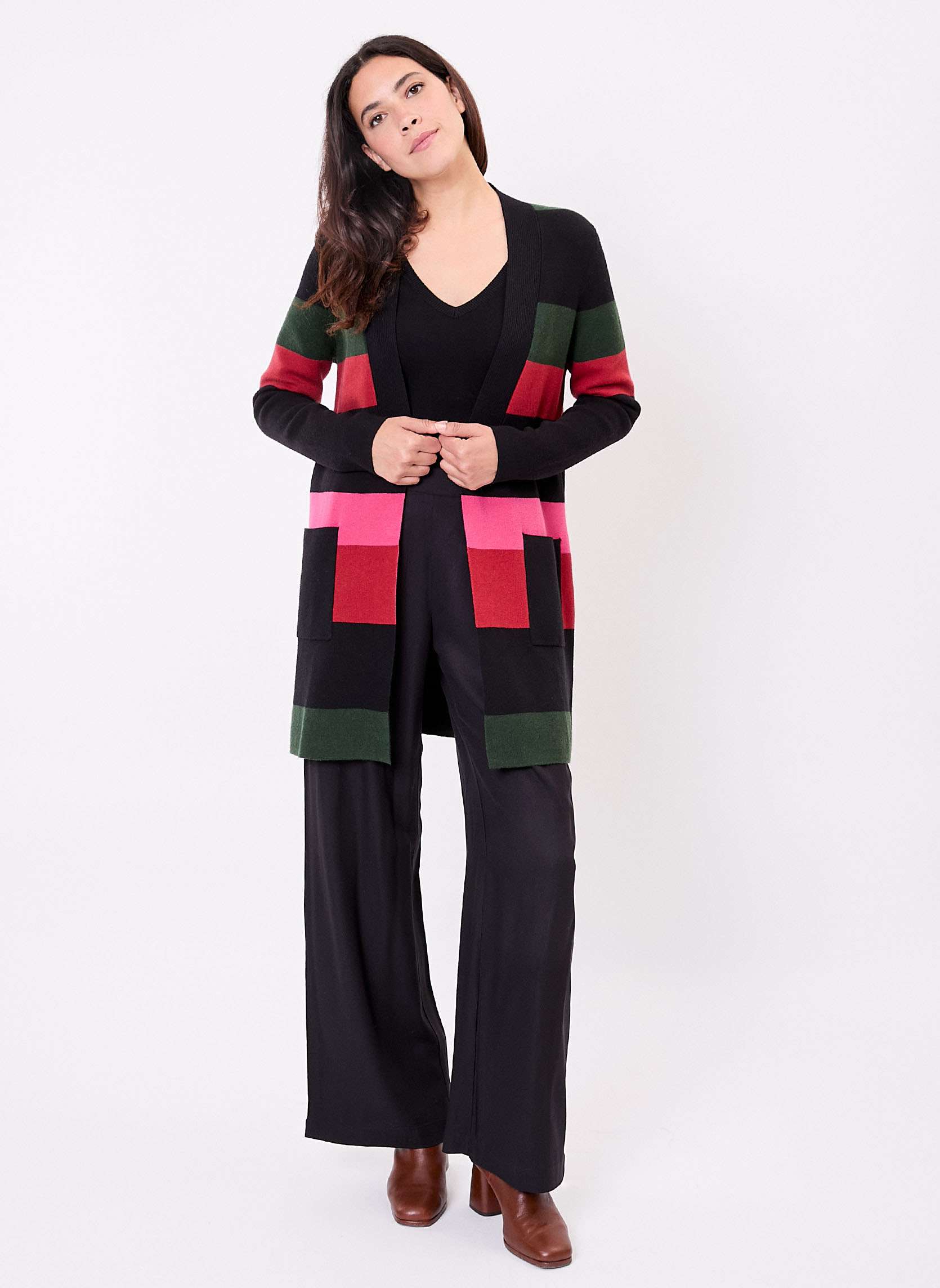 Gilets multicolore La Fiancée Gilets multicolore Multicouleur