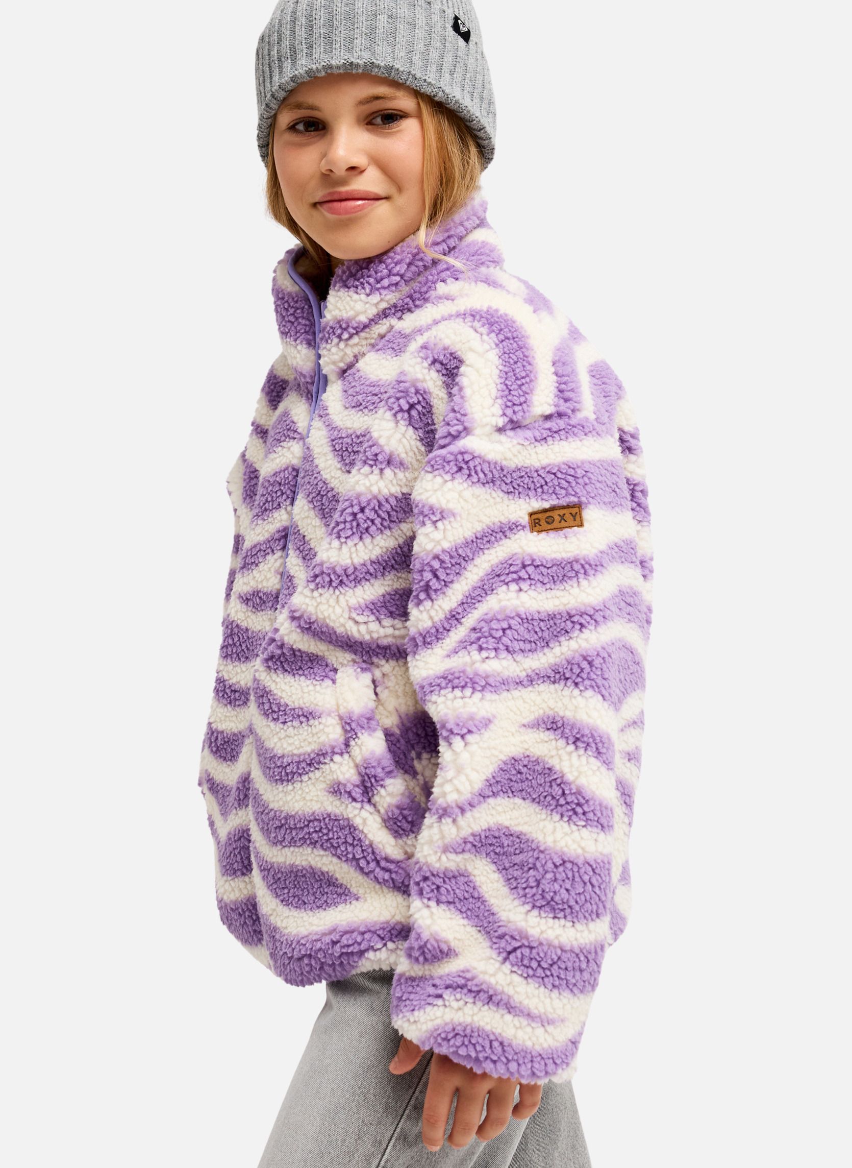 Vestes polaires Like Electricity fille violet Roxy Vestes polaires Like Electricity fille violet Violet