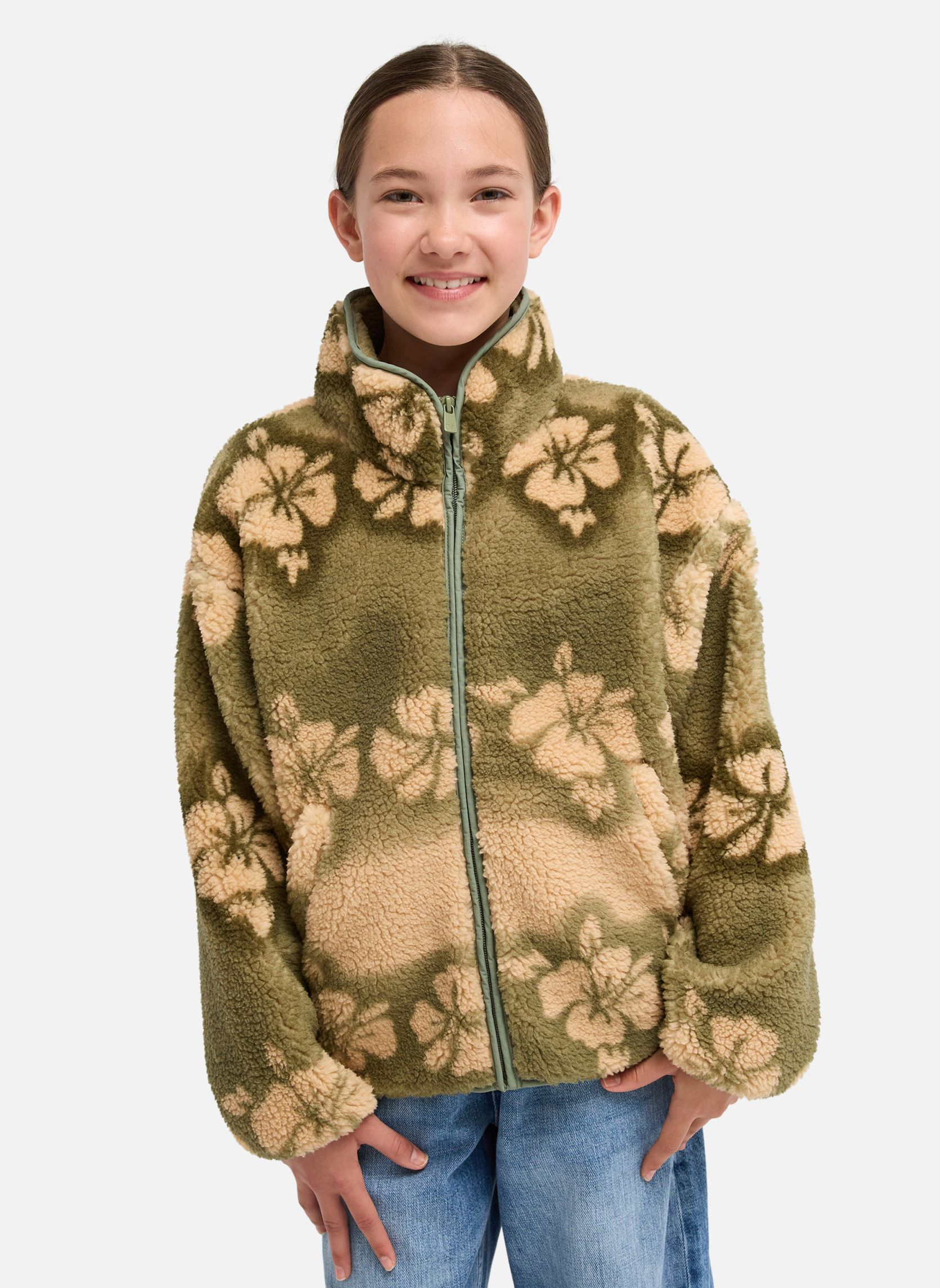 Vestes polaires Like Electricity fille vert Roxy Vestes polaires Like Electricity fille vert Vert
