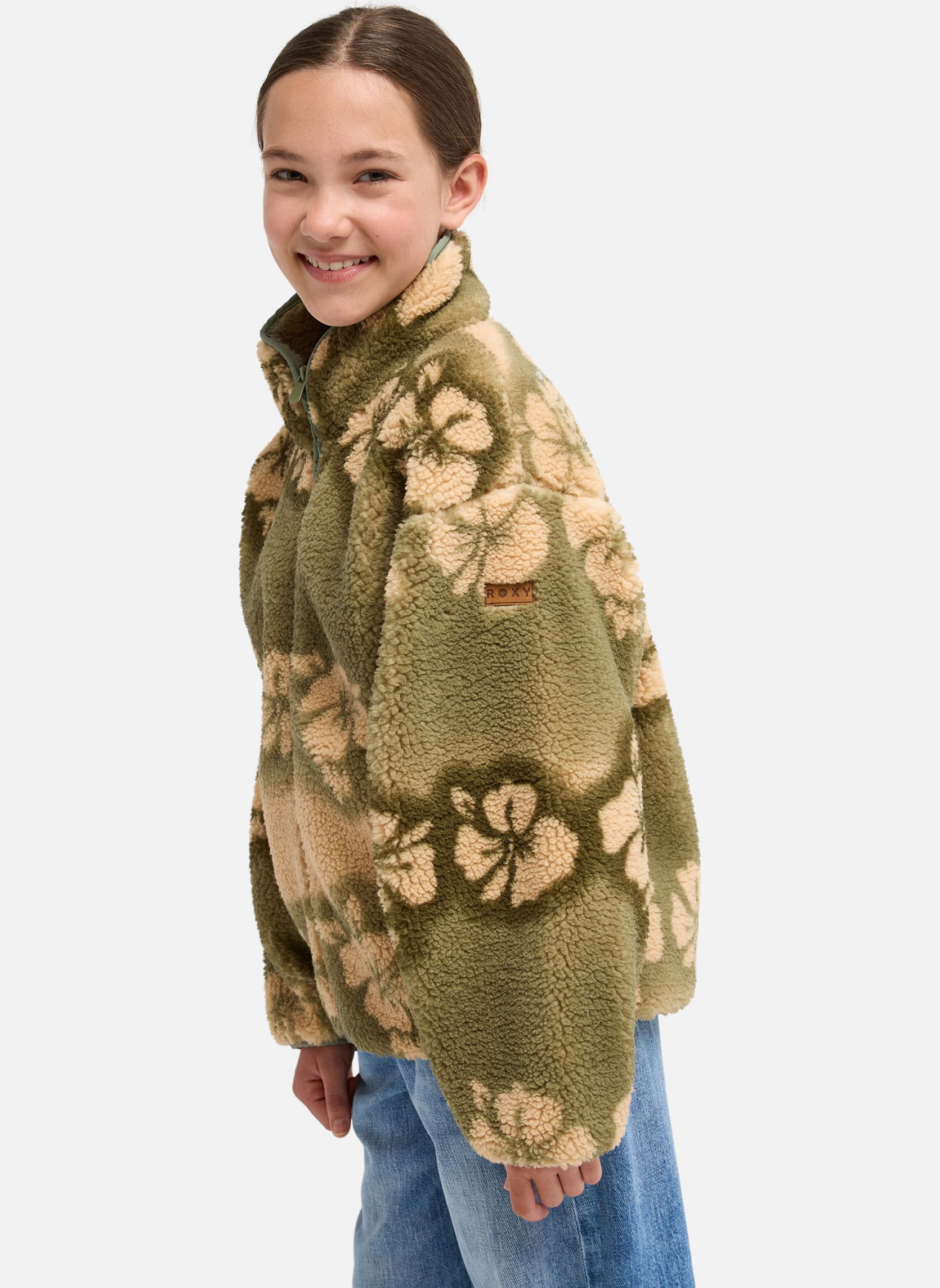 Vestes polaires Like Electricity fille vert Roxy Vestes polaires Like Electricity fille vert Vert
