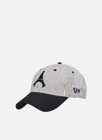 Casquettes Pinstripe 9Forty PSG blanc