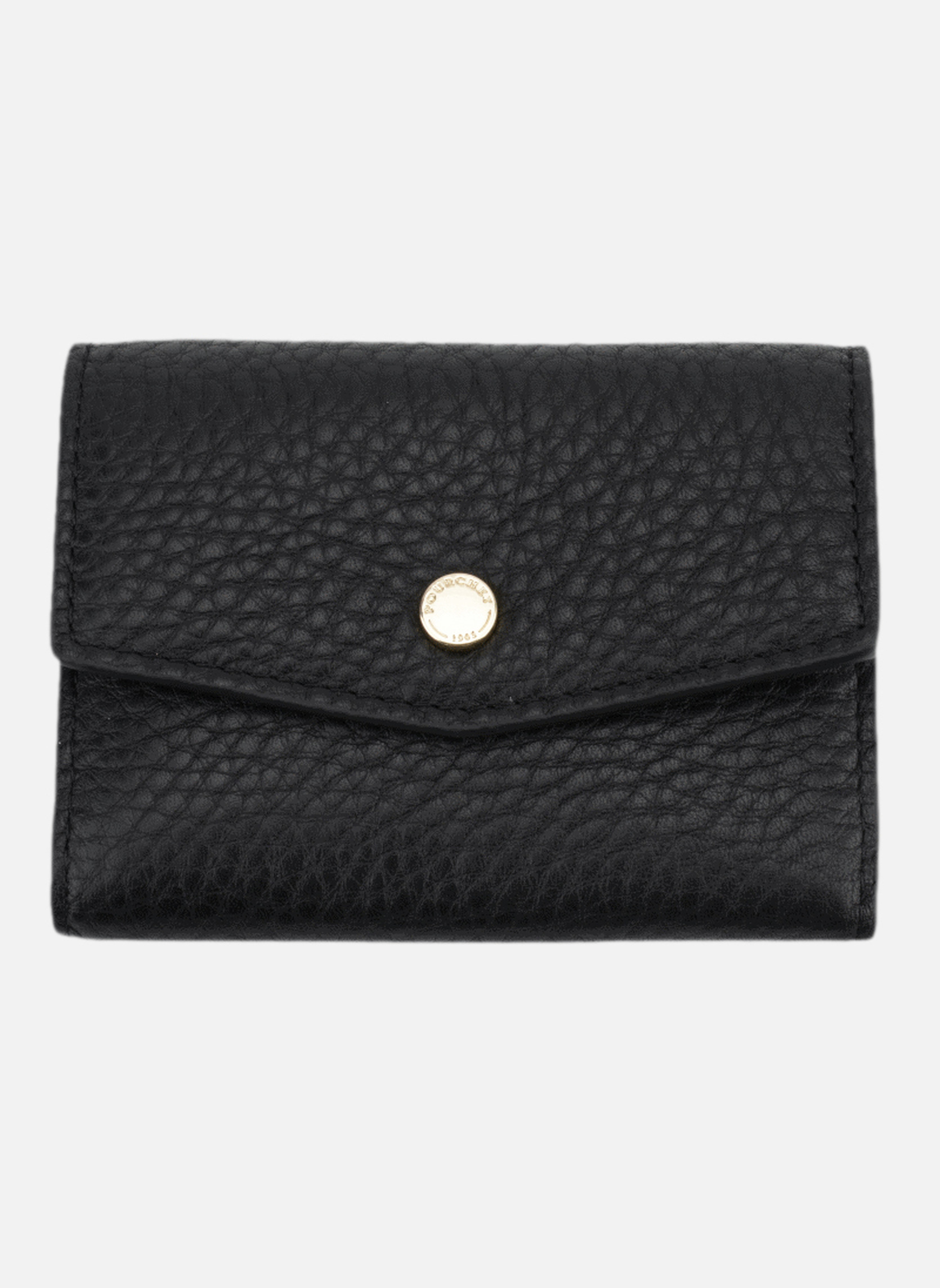 Porte-monnaies Club femme noir Pourchet Porte-monnaies Club femme noir Noir