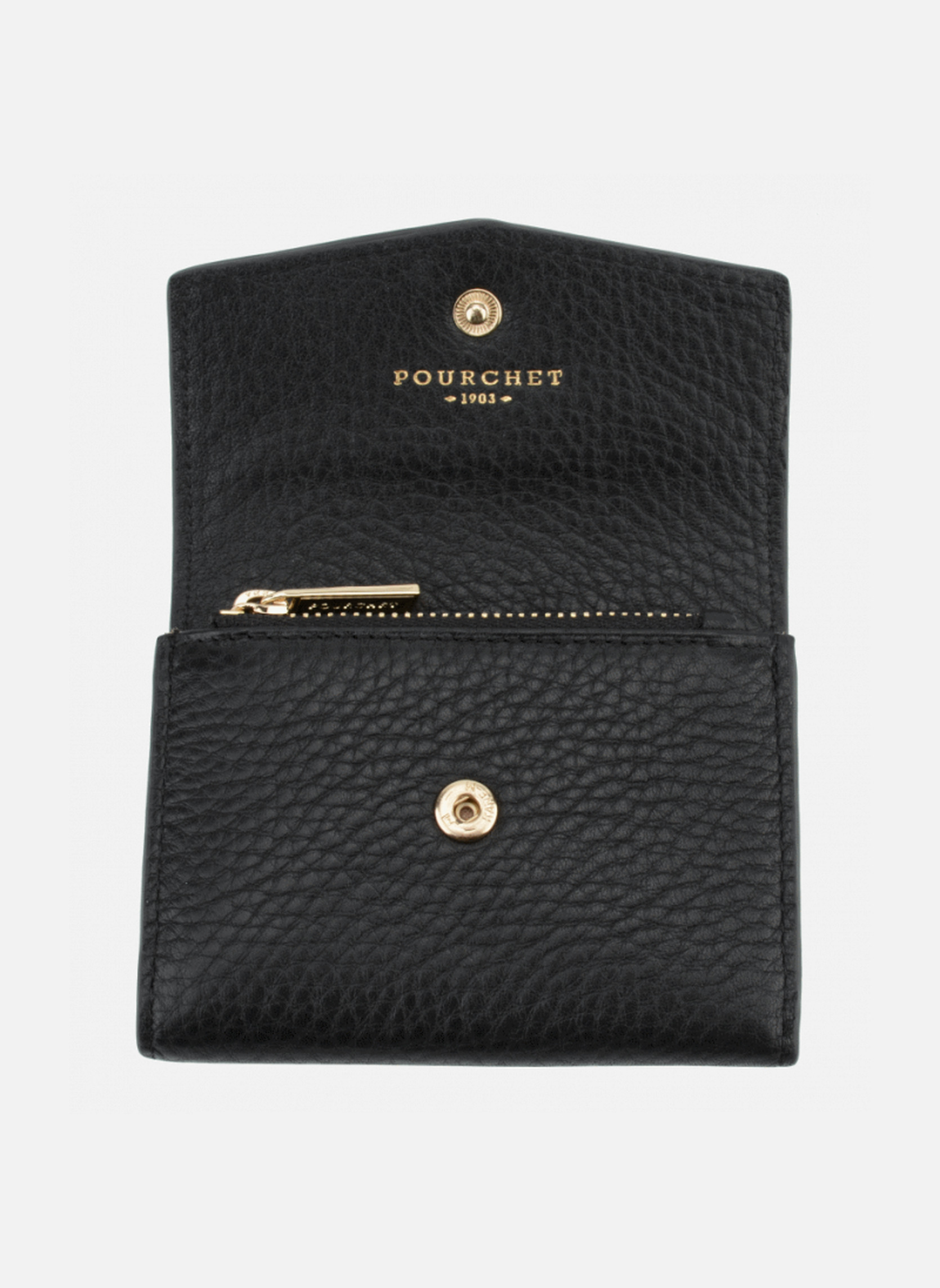 Porte-monnaies Club femme noir Pourchet Porte-monnaies Club femme noir Noir