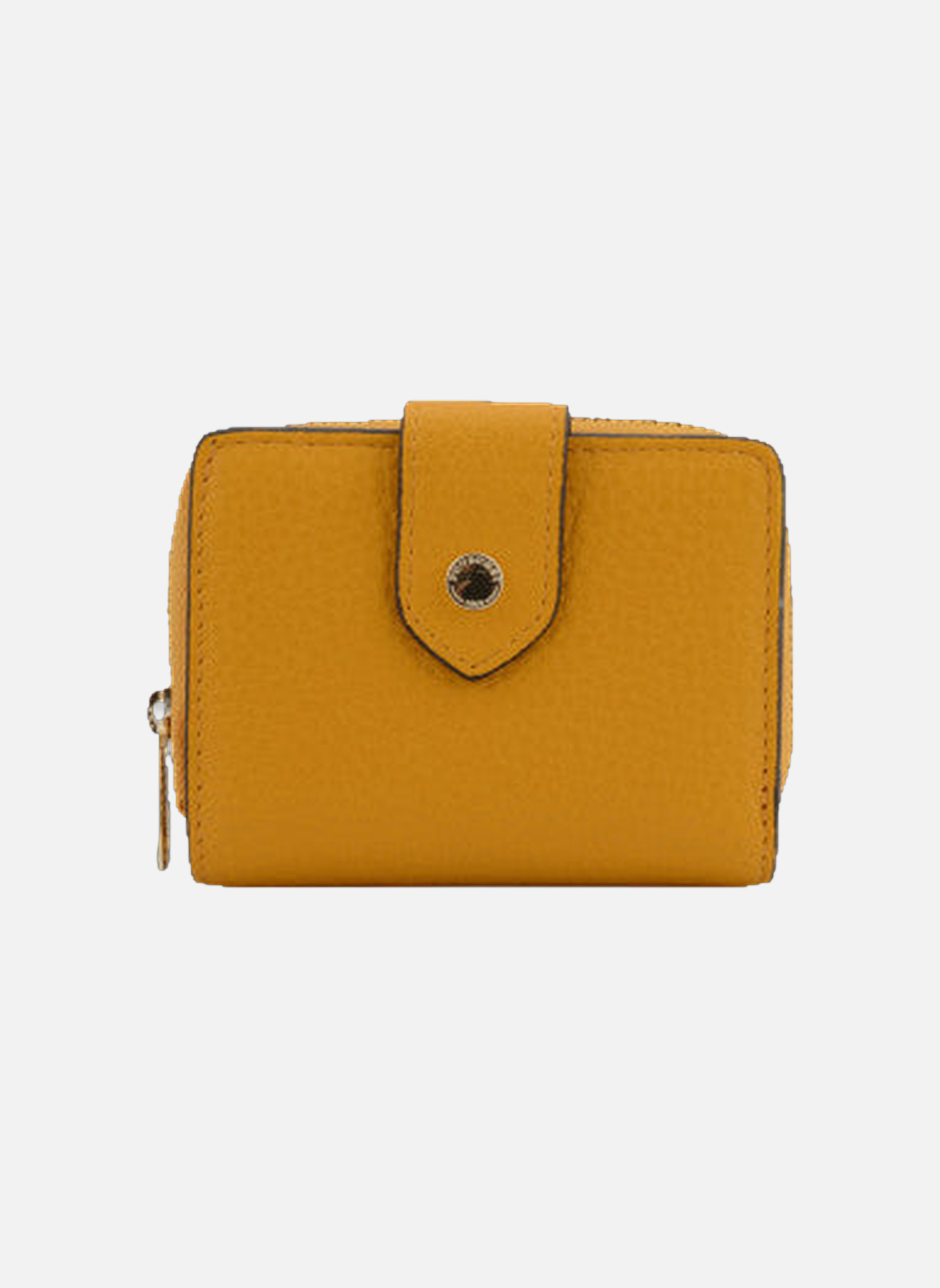 Porte-monnaies Club femme jaune Pourchet Porte-monnaies Club femme jaune Jaune moutarde