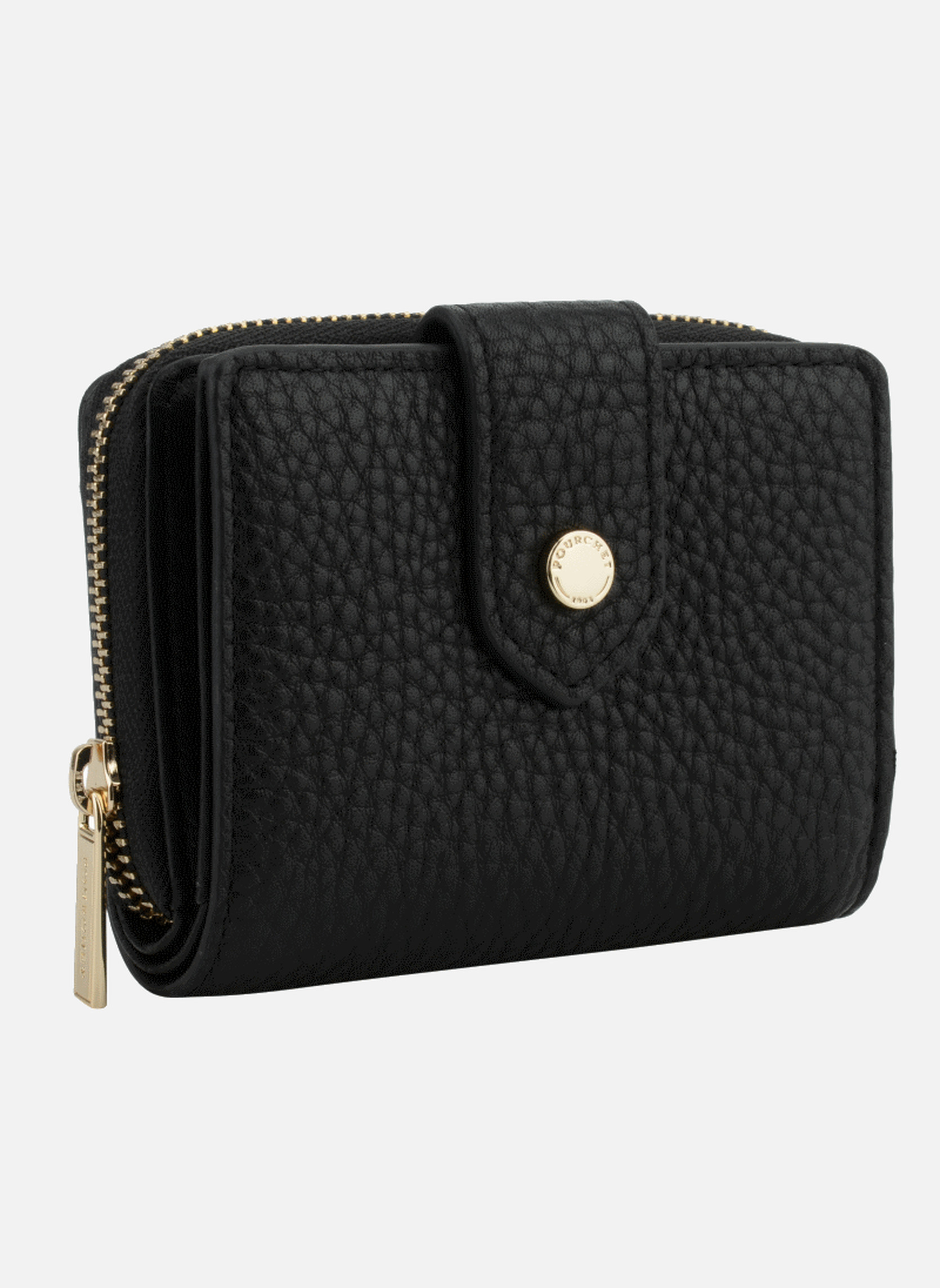 Porte-monnaies Club femme noir Pourchet Porte-monnaies Club femme noir Noir