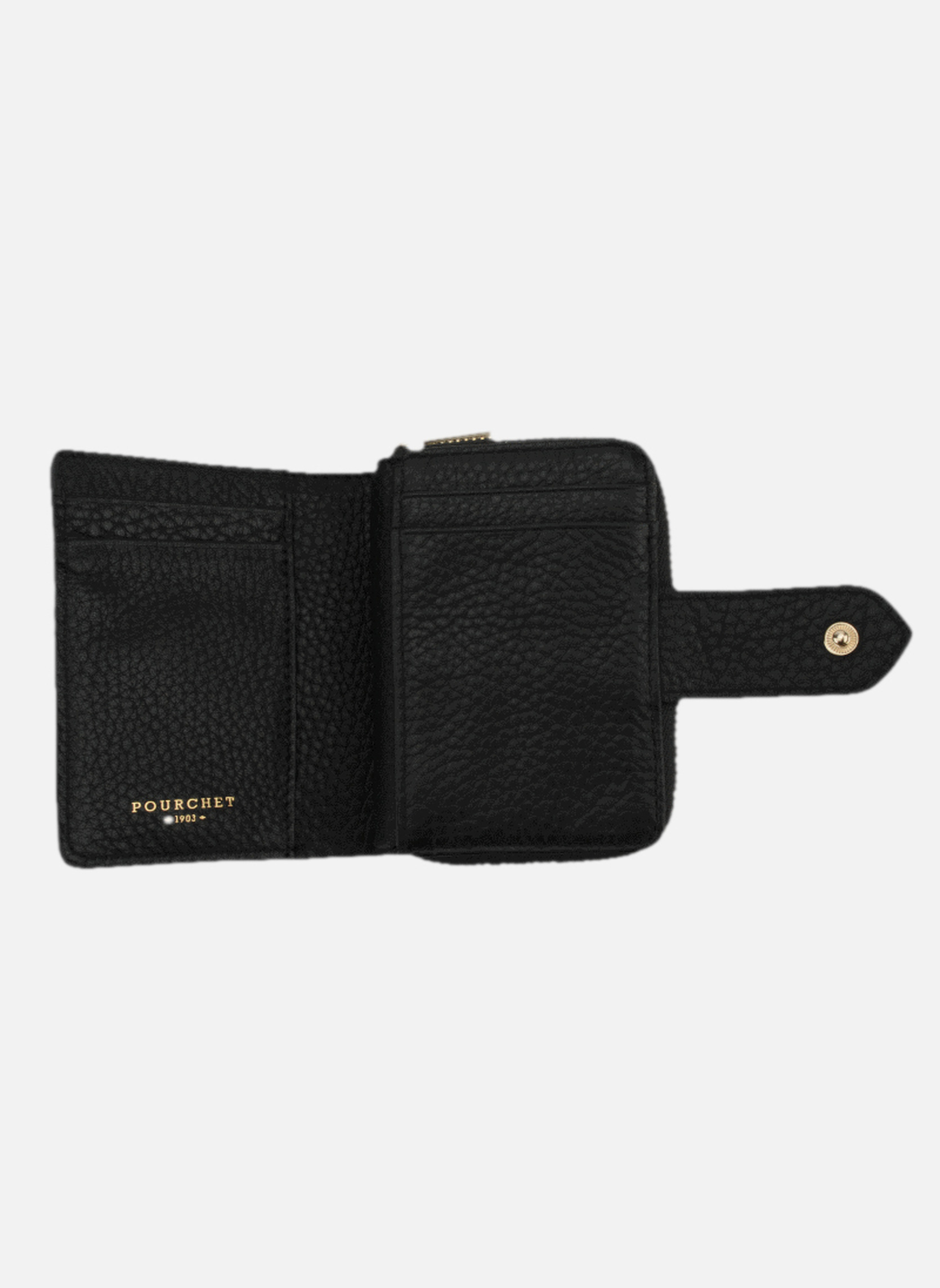 Porte-monnaies Club femme noir Pourchet Porte-monnaies Club femme noir Noir