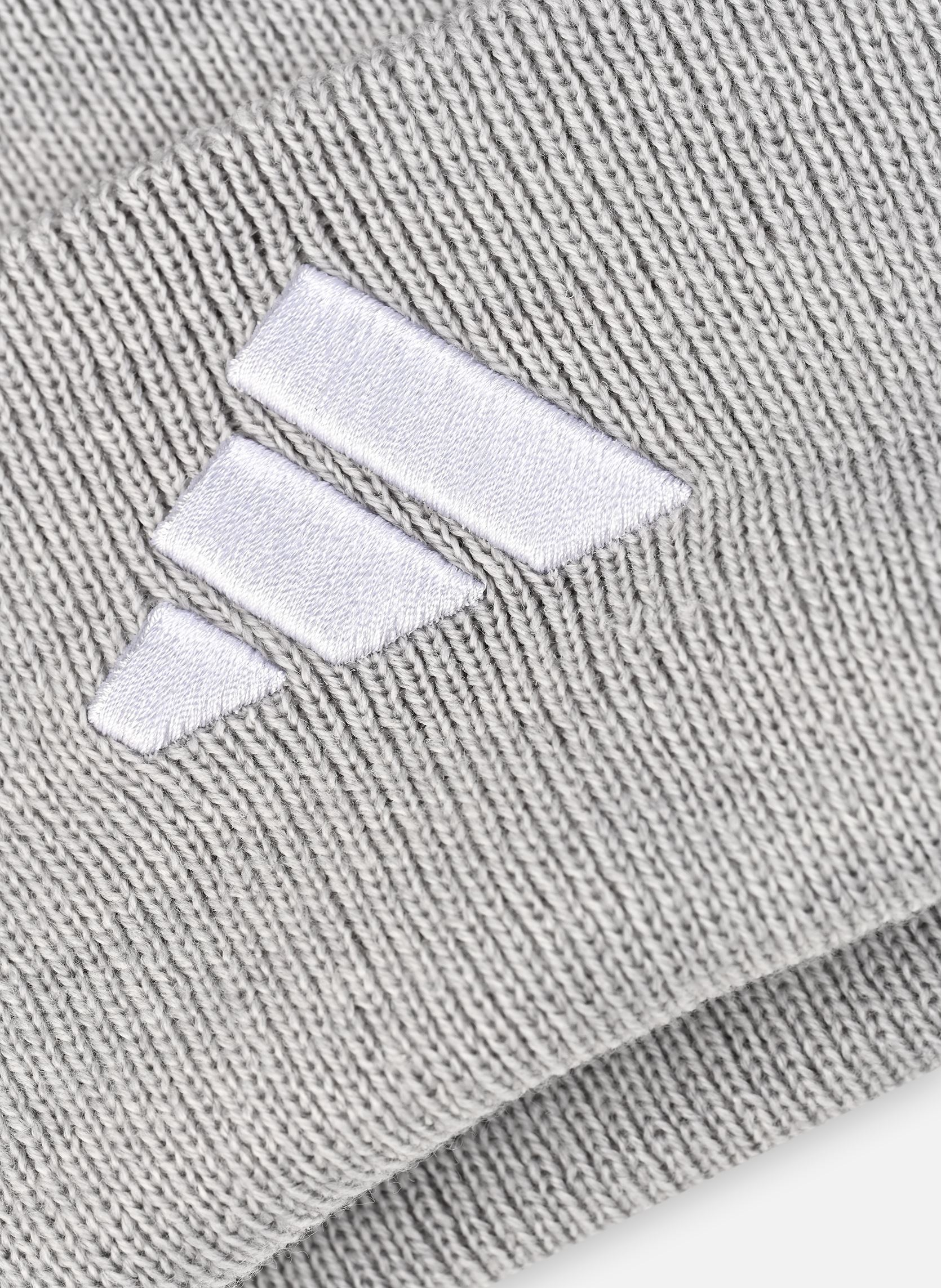 Bonnets NEW LOG BEA CUF gris adidas sportswear Bonnets NEW LOG BEA CUF gris BRGRLE/BLANC