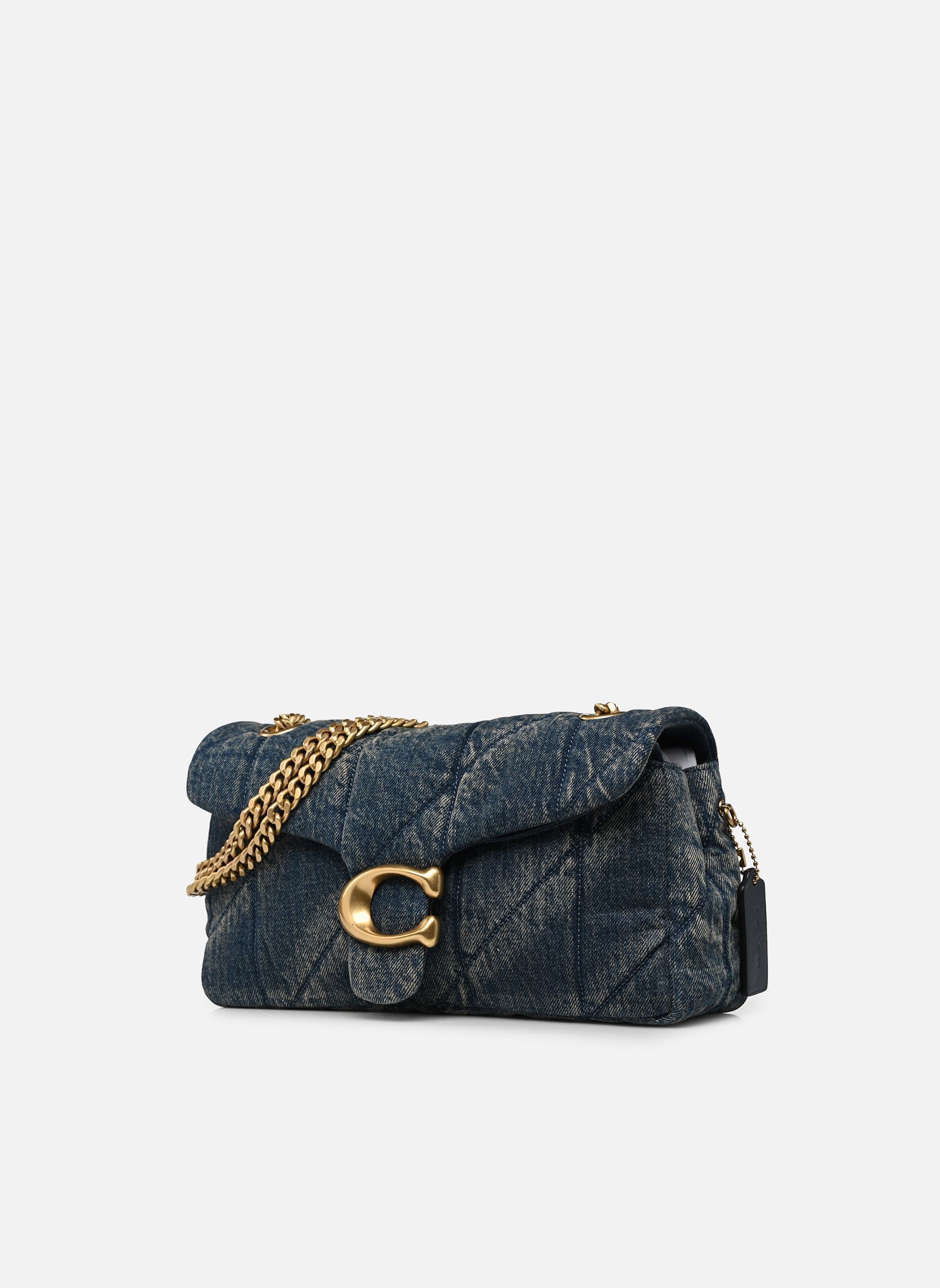 Sacs bandoulière Soft Quilted Loved Denim Tabby Shoulder femme bleu Coach Sacs bandoulière Soft Quilted Loved Denim Tabby Shoulder femme bleu B4/DARK INDIGO