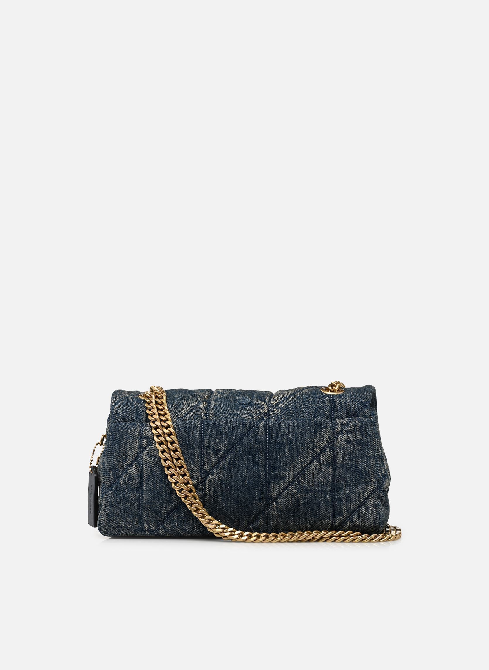 Sacs bandoulière Soft Quilted Loved Denim Tabby Shoulder femme bleu Coach Sacs bandoulière Soft Quilted Loved Denim Tabby Shoulder femme bleu B4/DARK INDIGO