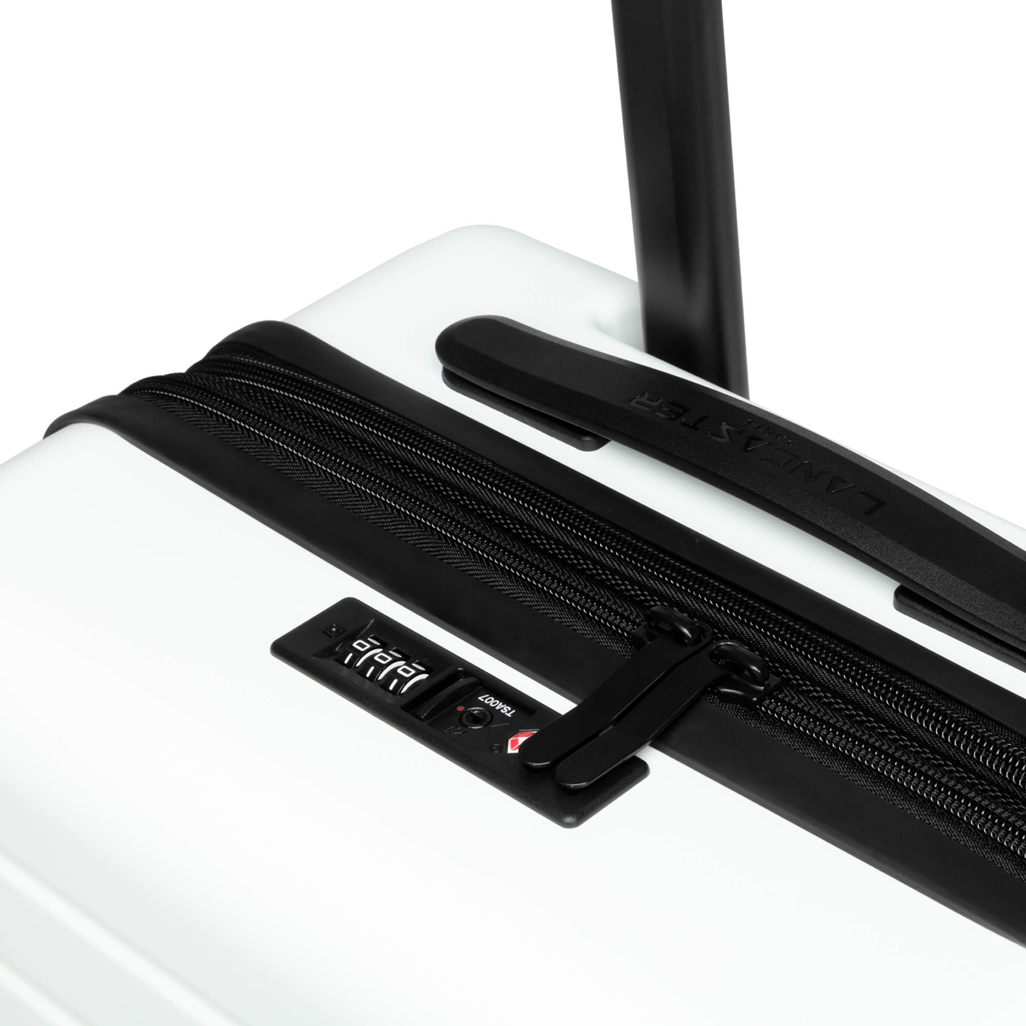 Valises cabine CDG femme blanc Lancaster Valises cabine CDG femme blanc Blanc
