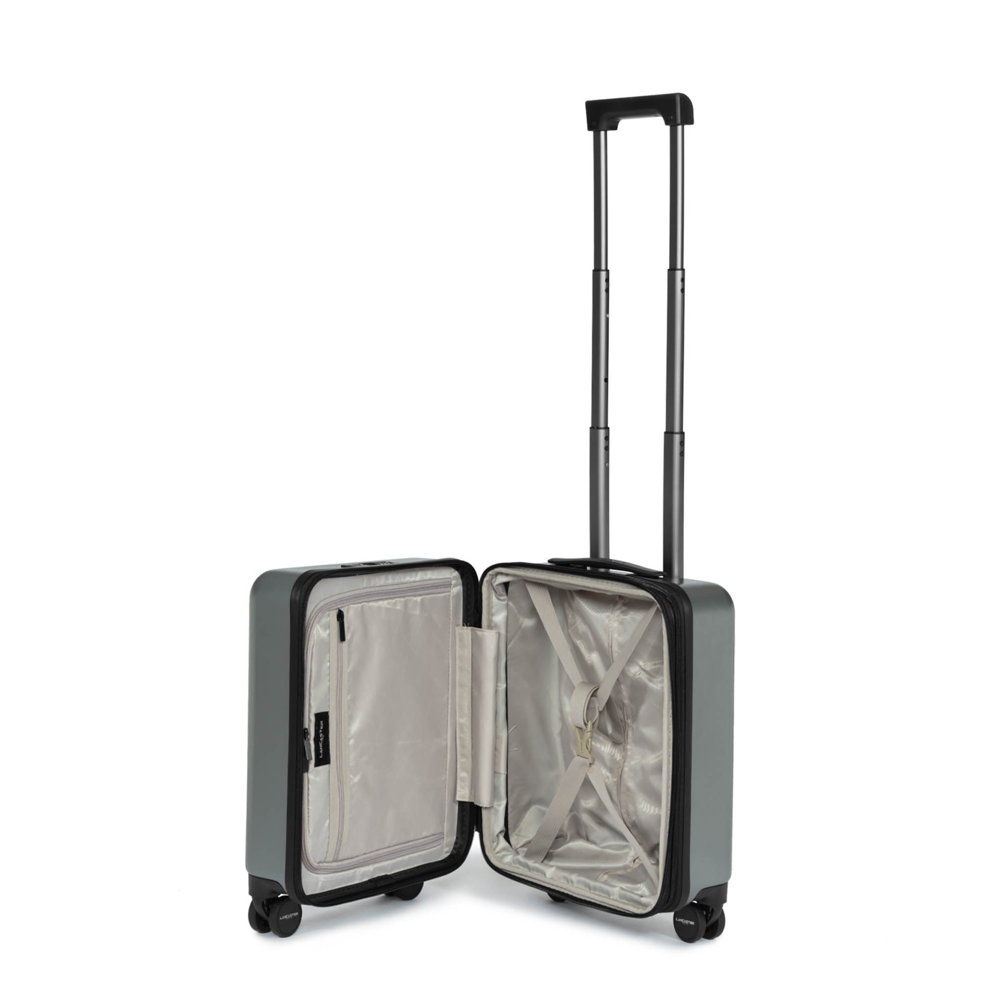Valises cabine CDG femme gris Lancaster Valises cabine CDG femme gris Gris