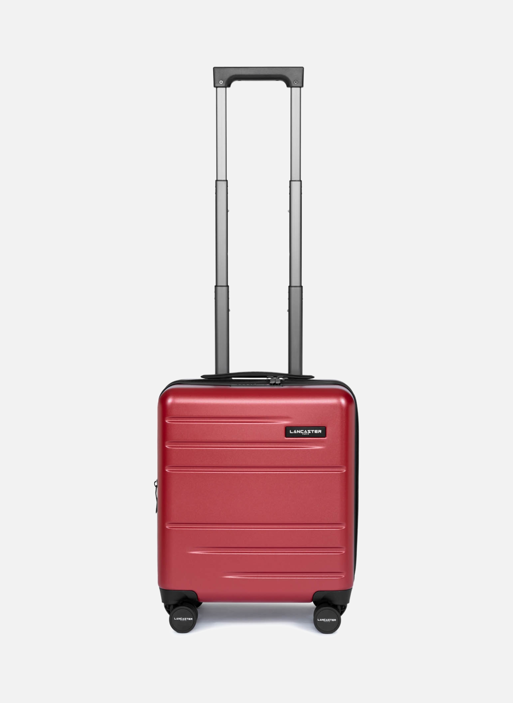Valises cabine CDG femme rouge Lancaster Valises cabine CDG femme rouge Rouge foncé