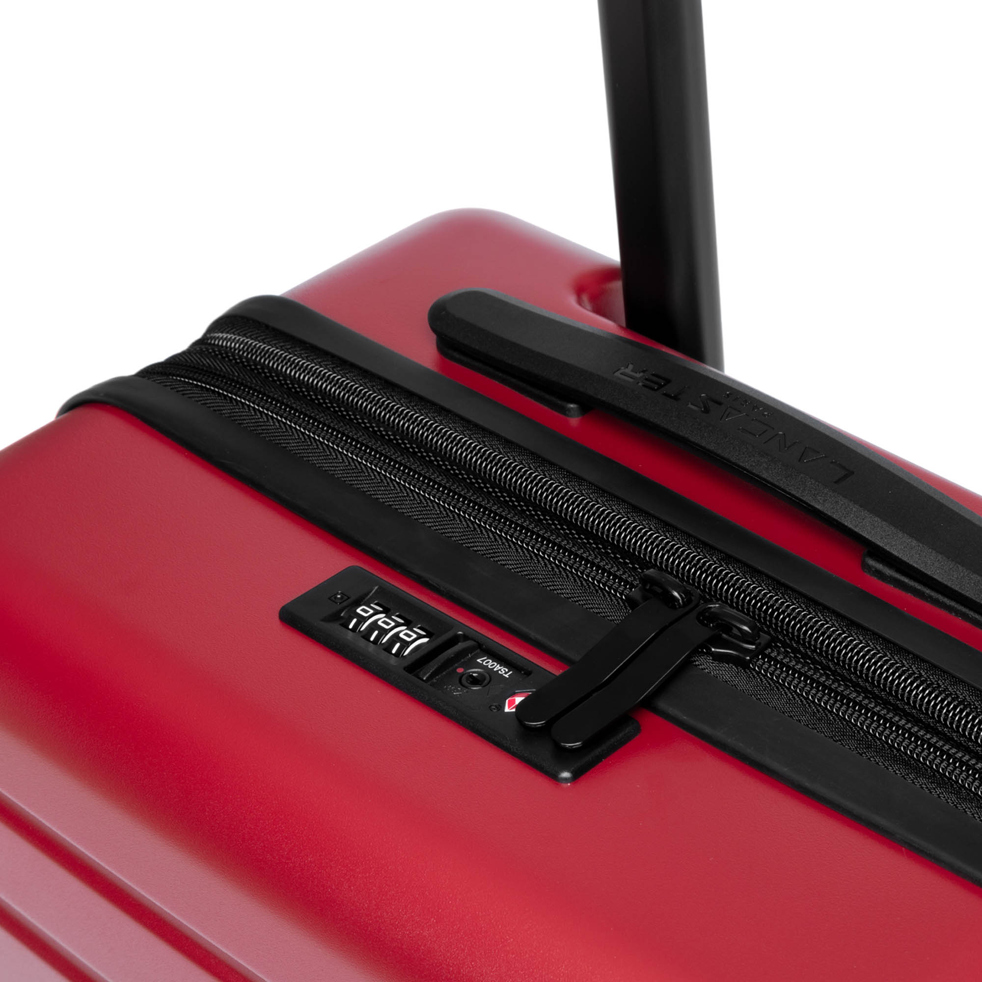 Valises cabine CDG femme rouge Lancaster Valises cabine CDG femme rouge Rouge foncé