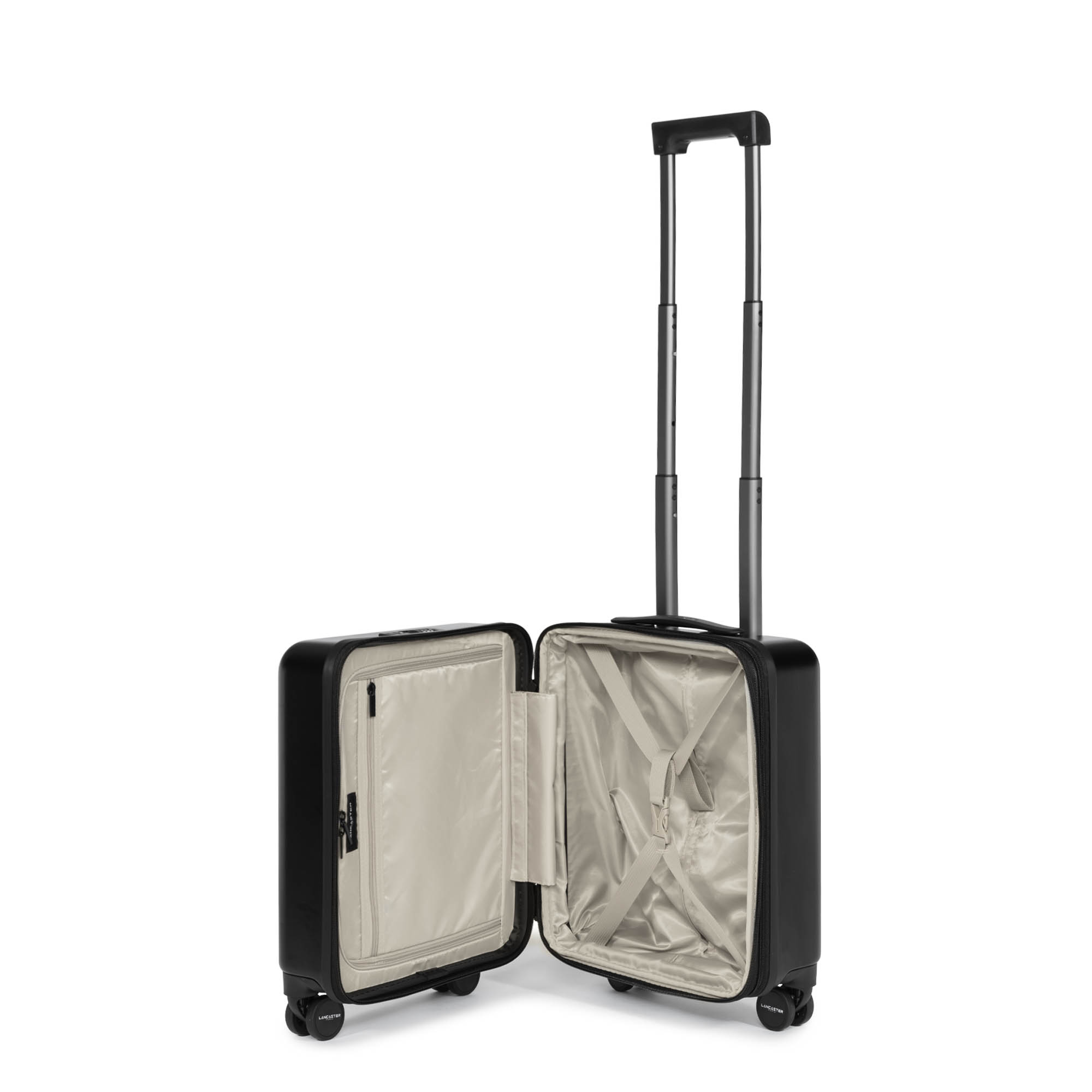 Valises cabine CDG femme noir Lancaster Valises cabine CDG femme noir Noir