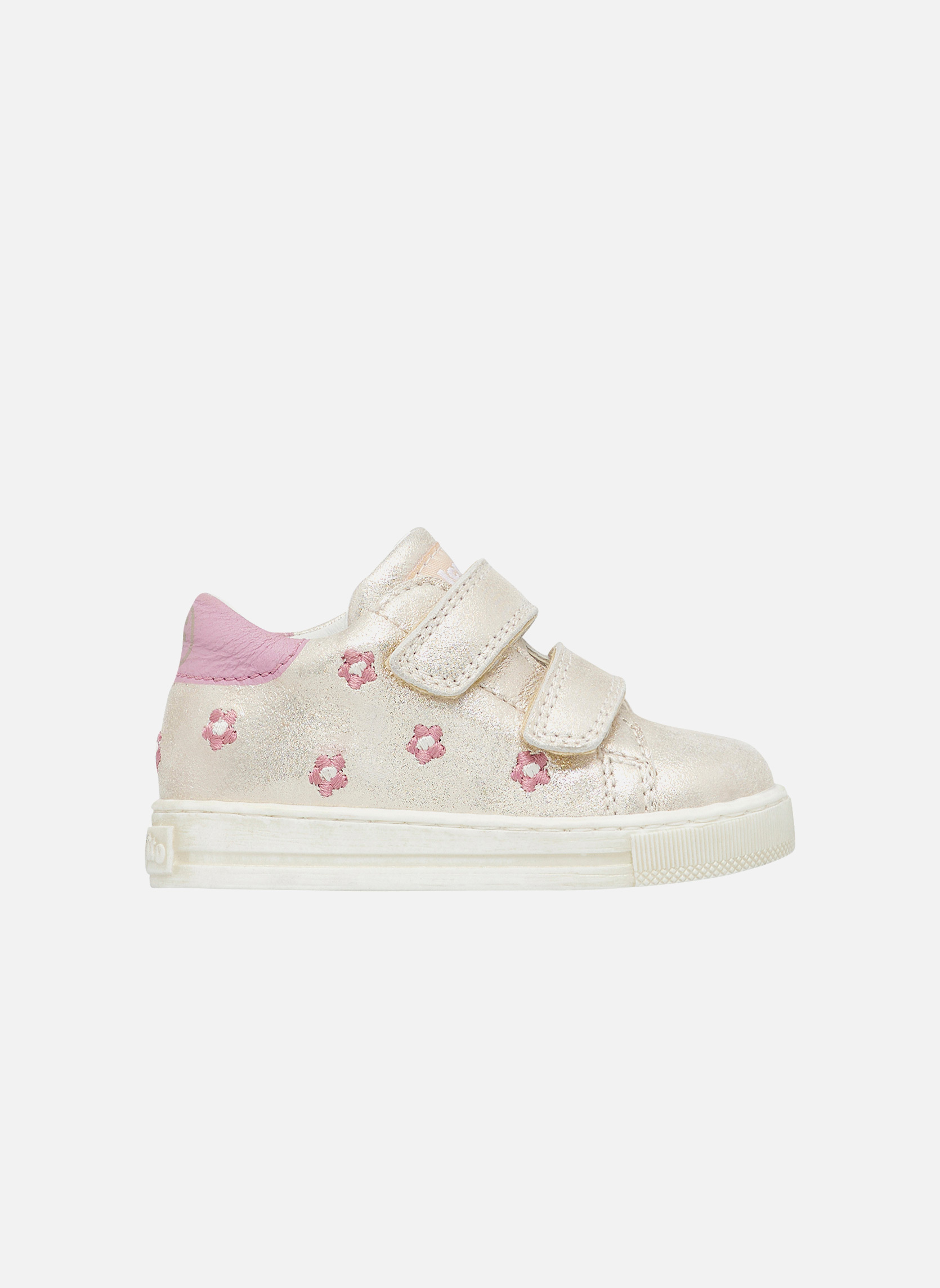 Sport Shoes da : Astrid Vl. - Sneakers In Pelle E Tessuto - Argento-Platino